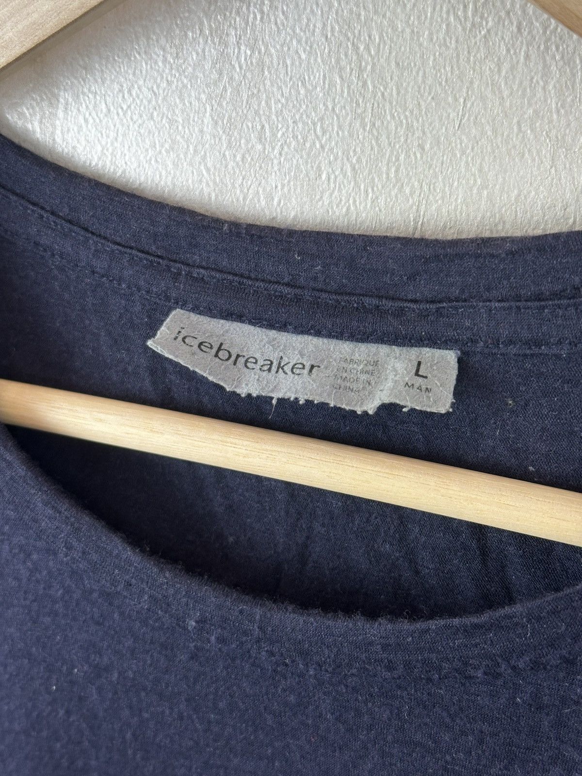 Icebreaker Icebreaker Pure Merino Tee Big Logo Size US L / EU 52-54 / 3 - 6 Thumbnail
