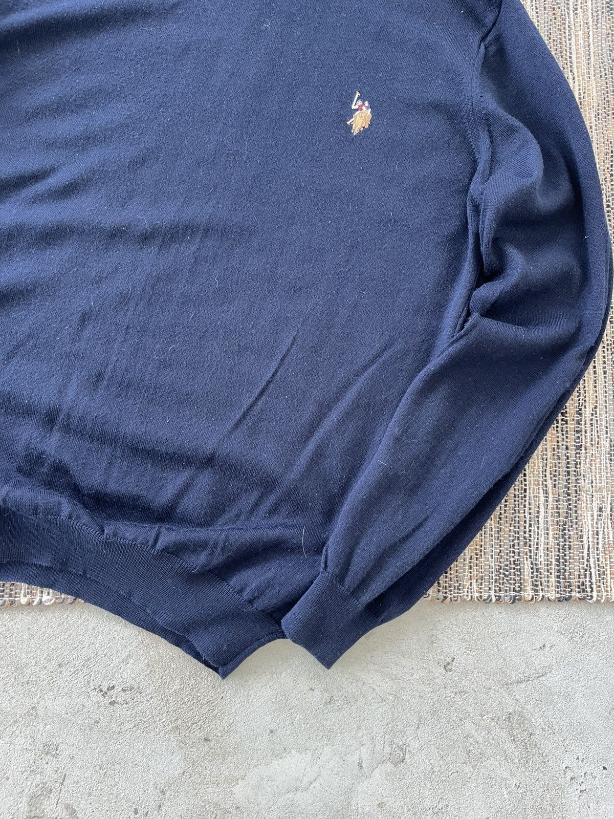 U.S. Polo Assn. × Vintage Vintage USPA Polo Turtleneck Navy luxury Ralph Lauren style Size S / US 4 / IT 40 - 5 Thumbnail