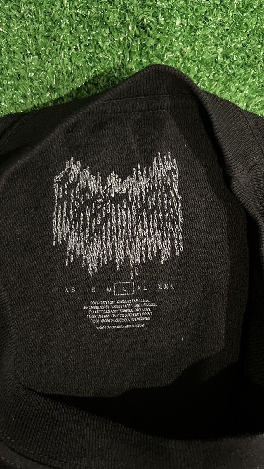Ken Carson Ken Carson Tour Leg 3 Merch “Bat” T-Shirt Size US L / EU 52-54 / 3 - 4 Thumbnail
