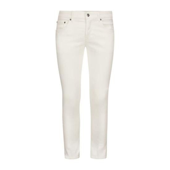 Dondup DONDUP Men Denim Pants UP168 BS0030U PTD DU WHITE Size US 34 / EU 50 - 1 Thumbnail