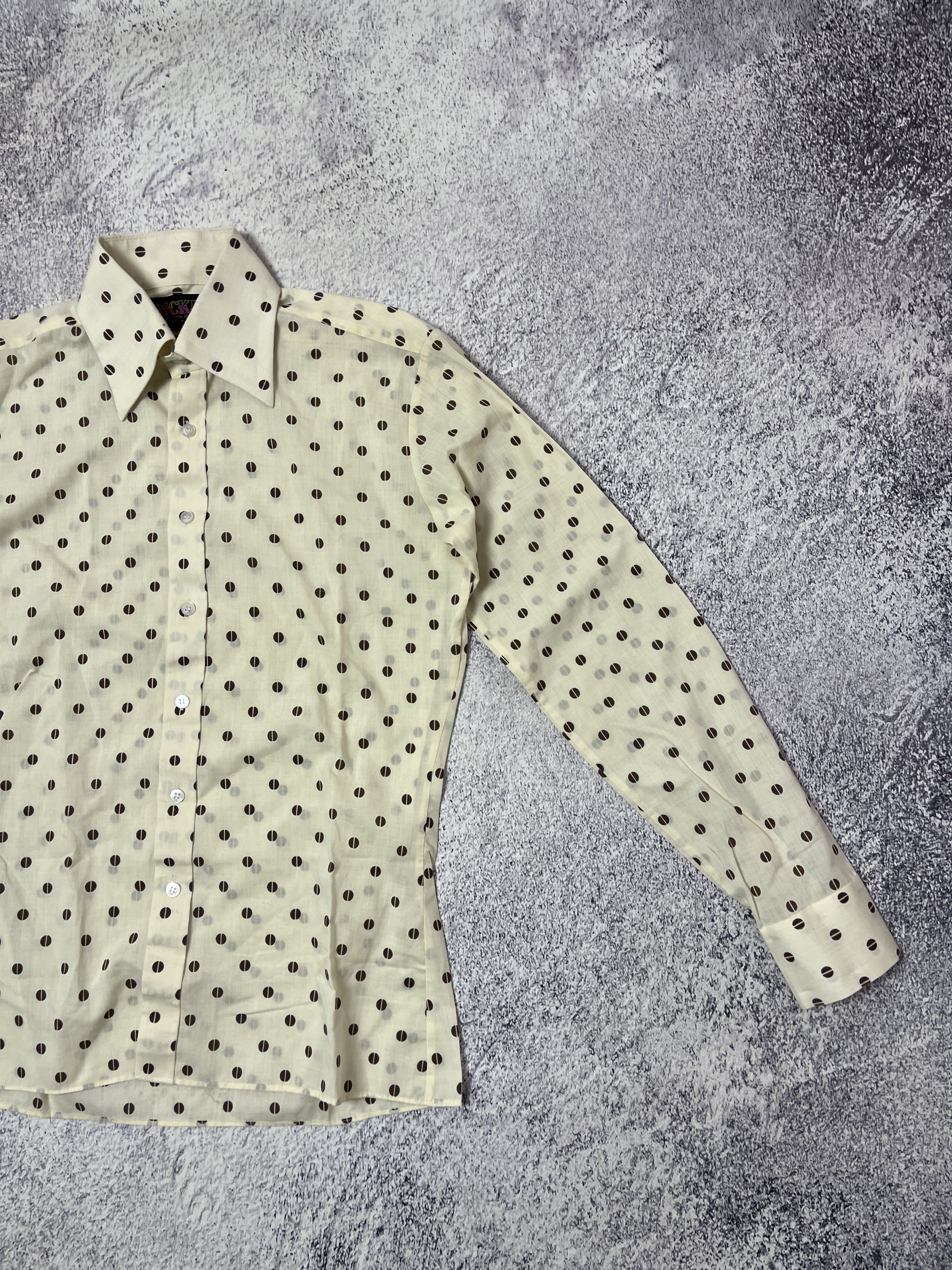 Japanese Brand × Vintage Vintage men’s shirt Bickens made in Hong Kong size S Size US S / EU 44-46 / 1 - 4 Thumbnail