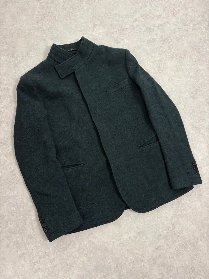 Emporio Armani AW2009 Emporio Armani Asymmetrical Grey Classy Jacket Size US S / EU 44-46 / 1 - 4 Thumbnail