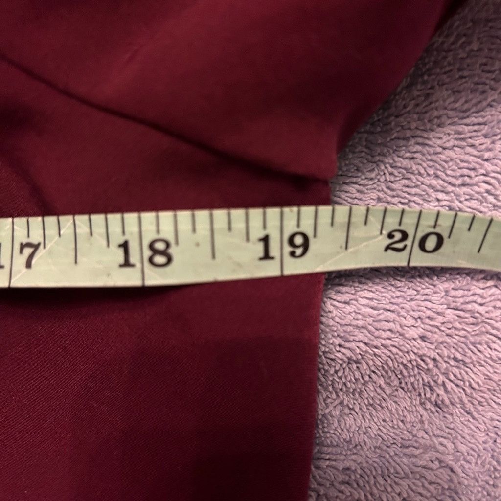 MILLY Women's Milly Dress Burgundy Size 8 Size M / US 6-8 / IT 42-44 - 12 Thumbnail