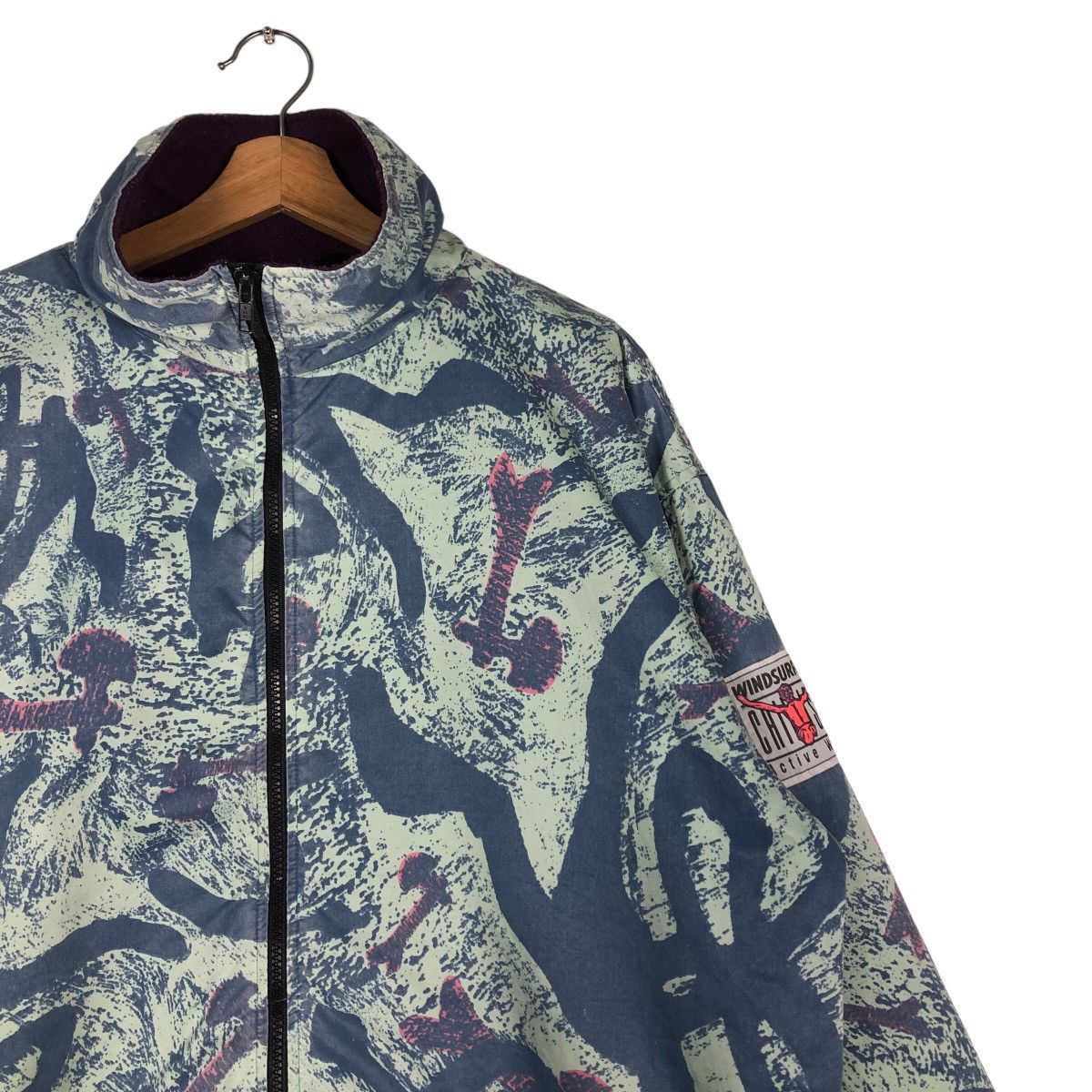 Japanese Brand 🔥Rare Design Anorak Jacket Wind Surfing Acid Wash Austria Size US M / EU 48-50 / 2 - 6 Thumbnail