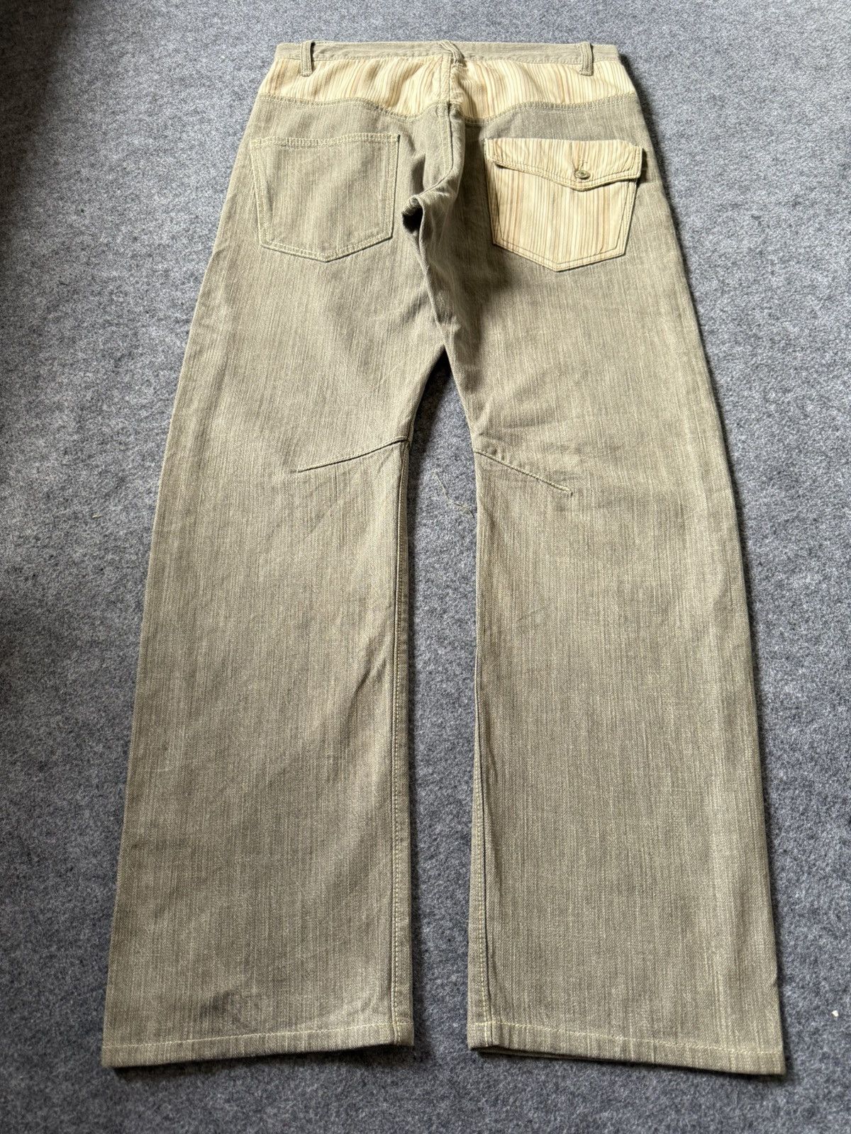 Japanese Brand × Vintage Bee Bell Japan hybrid Smokey Gray Jeans Size US 32 / EU 48 - 1 Thumbnail