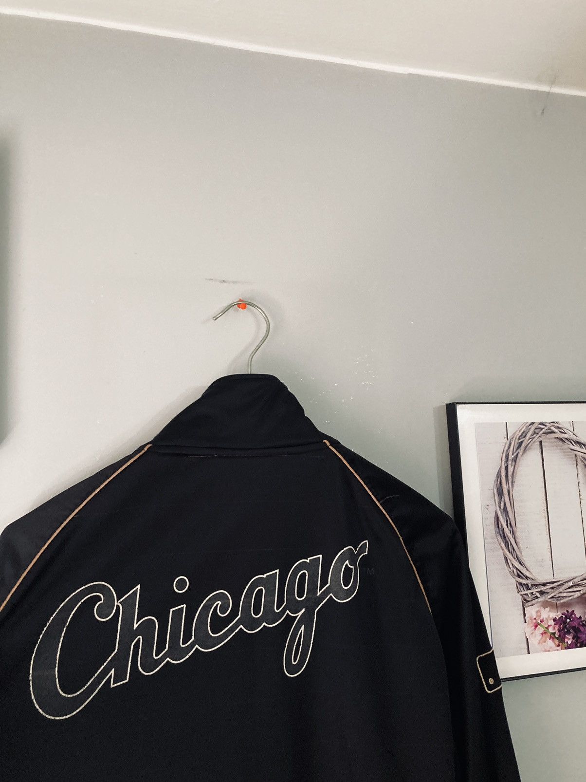 Majestic Vintage Chicago white Sox mlb zip sweatshirt jacket L y2k Size US L / EU 52-54 / 3 - 10 Thumbnail