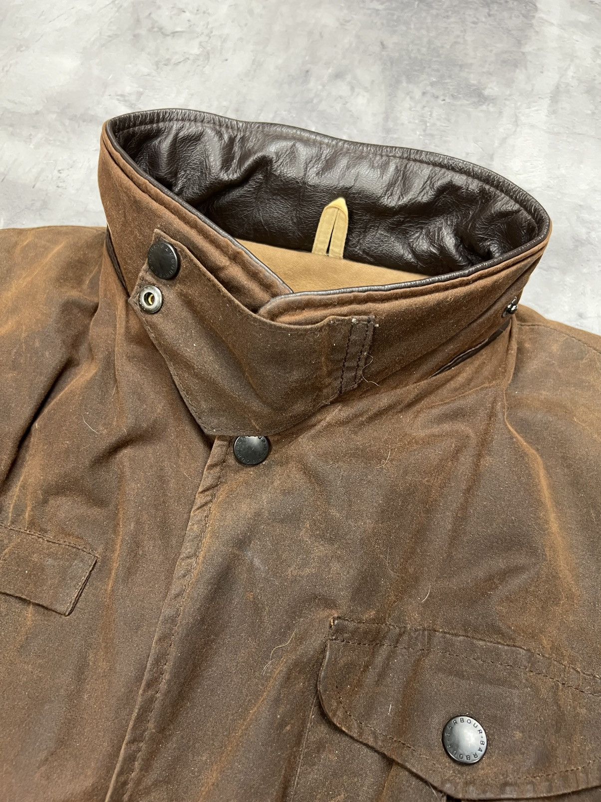 Barbour × Wax London Barbour A1550 Bushman Wax Waterproof Heavy Coat Jacket XL Size US XL / EU 56 / 4 - 18 Thumbnail