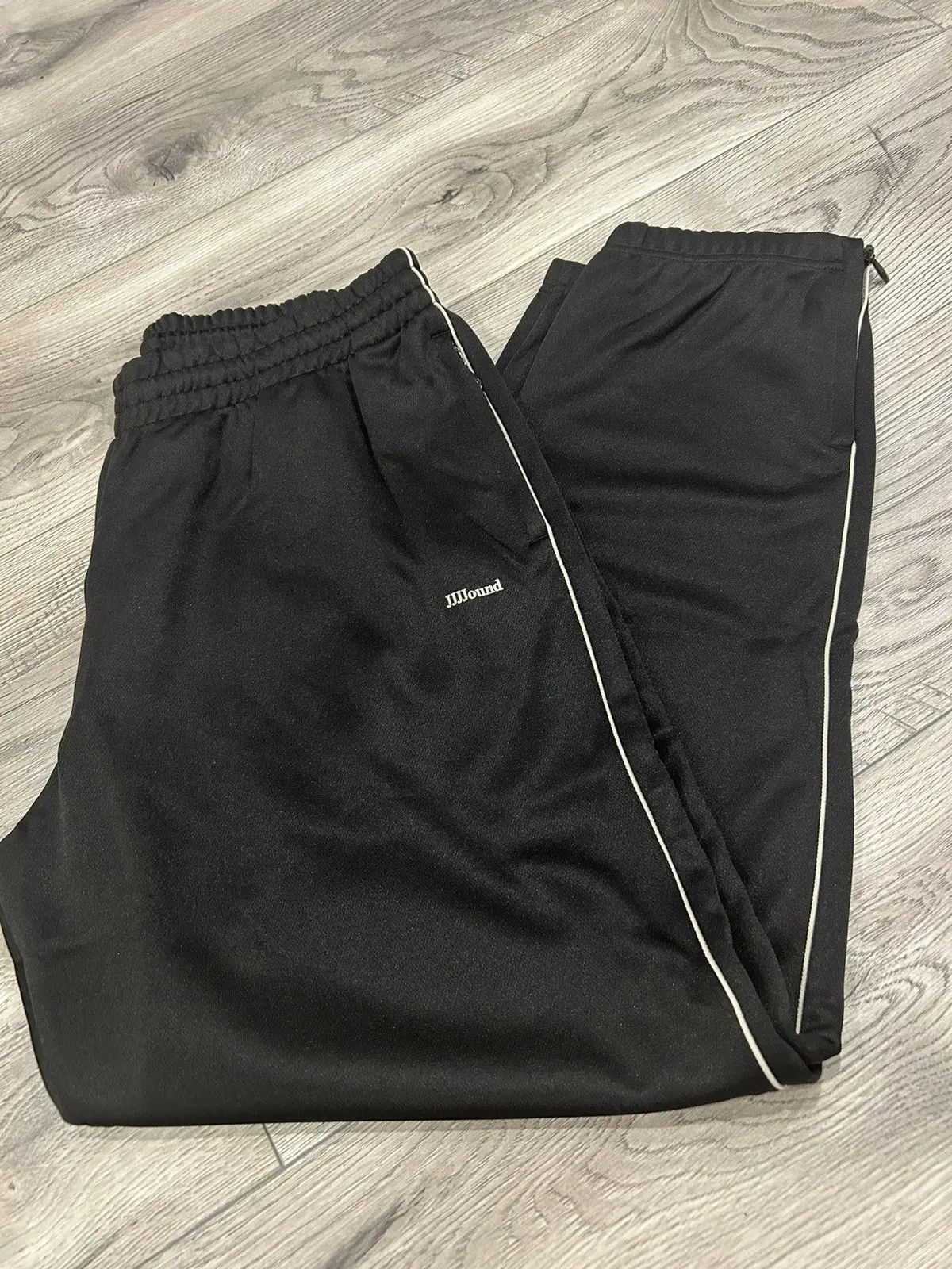 Adidas × JJJJound Retired Tracksuit Bottom - Black Tricot Size US 32 / EU 48 - 1 Thumbnail