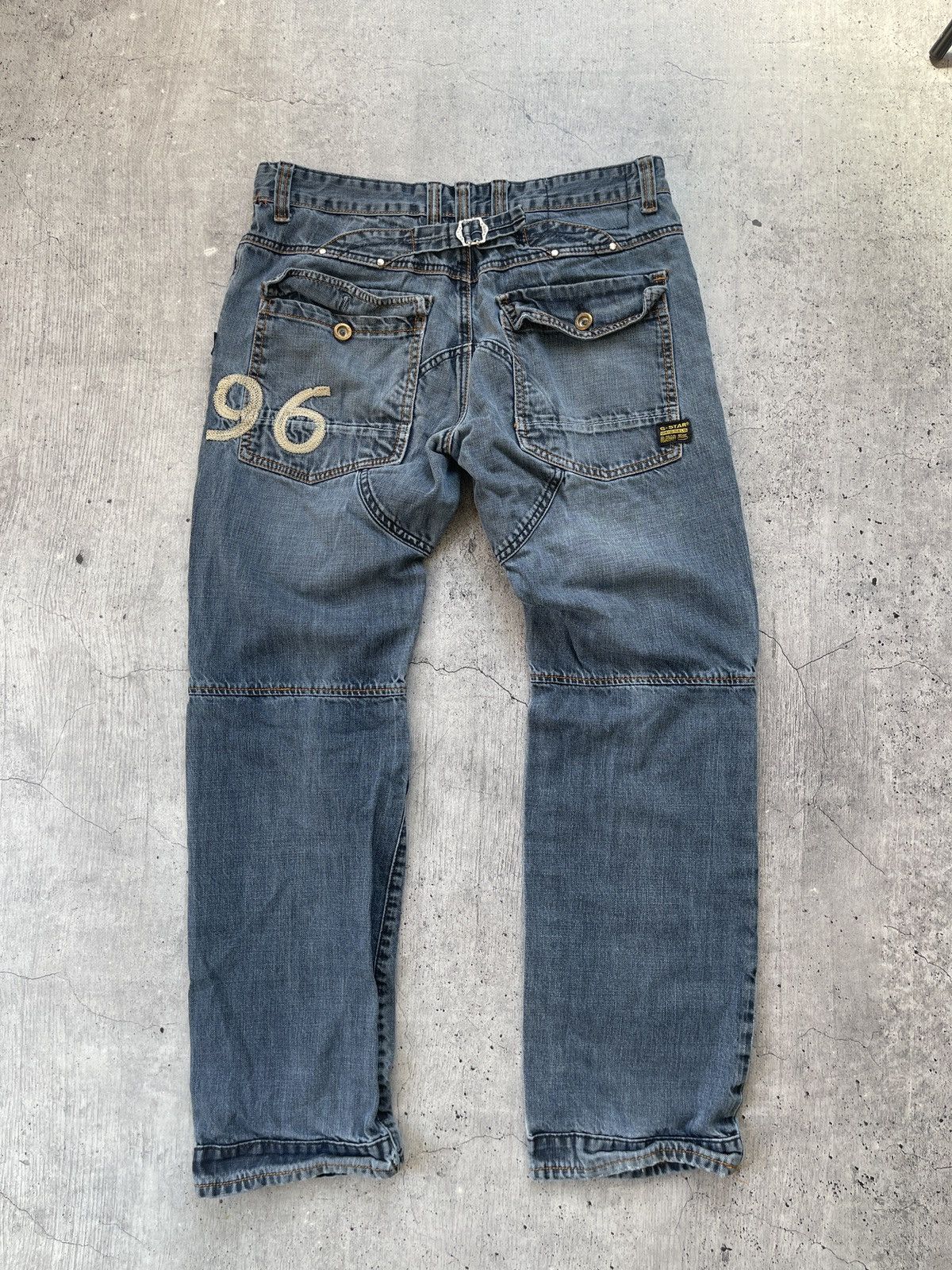 G-Star G Star Raw Denim Jeans Size 36 Size US 36 / EU 52 - 2 Thumbnail