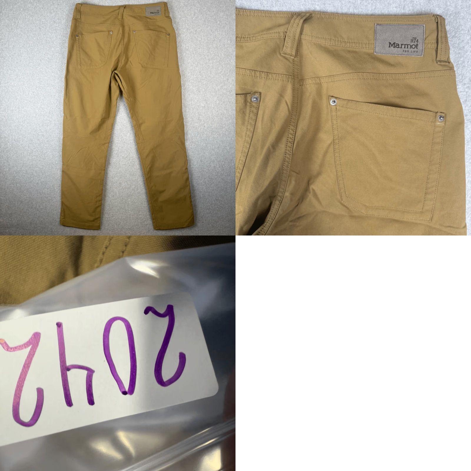 Marmot Marmot Mens Pants 32 Straight Leg Nylon Hiking Outdoor Chino Multicolor Khaki Shirt? Size US 32 / EU 48 - 8 Thumbnail