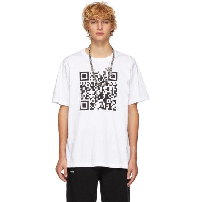 Vetements Vetements - QR Code T-Shirt Size US M / EU 48-50 / 2 - 16 Thumbnail