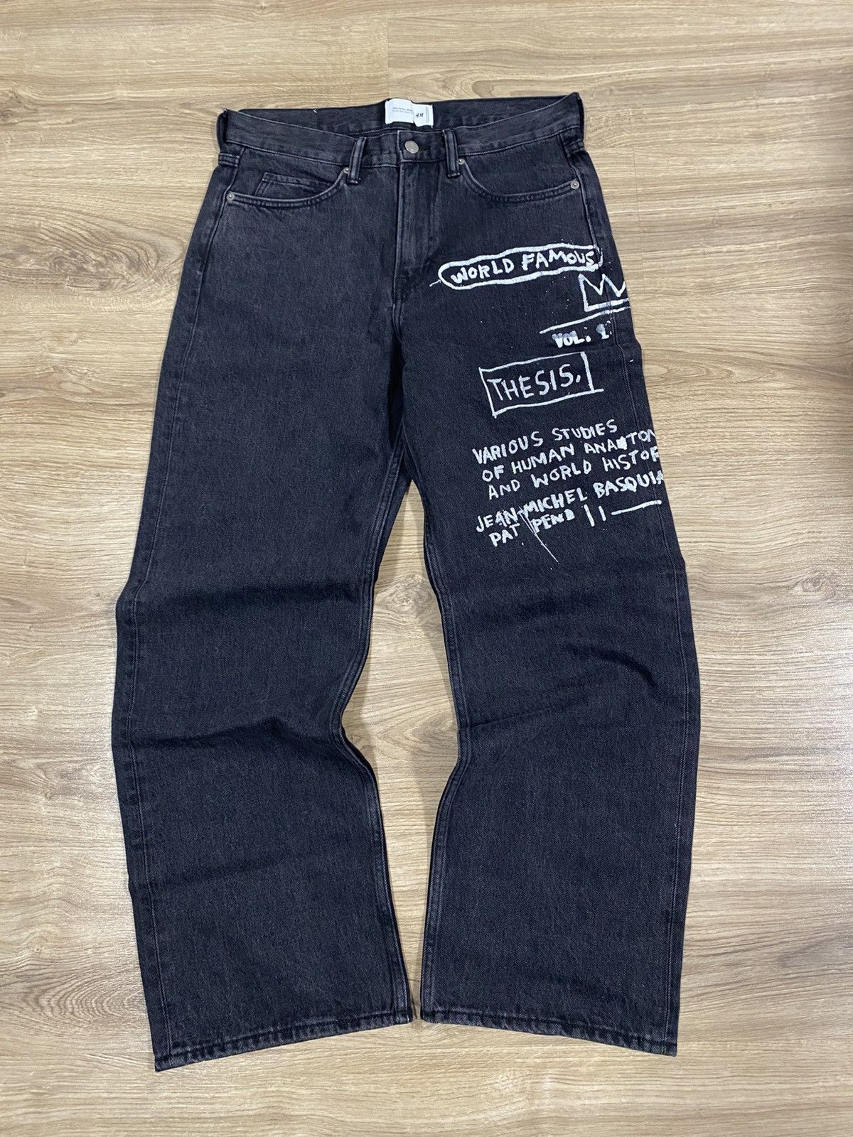 Who Decides War H&M Ev Bravado Basquiat Relaxed Jeans W31L32