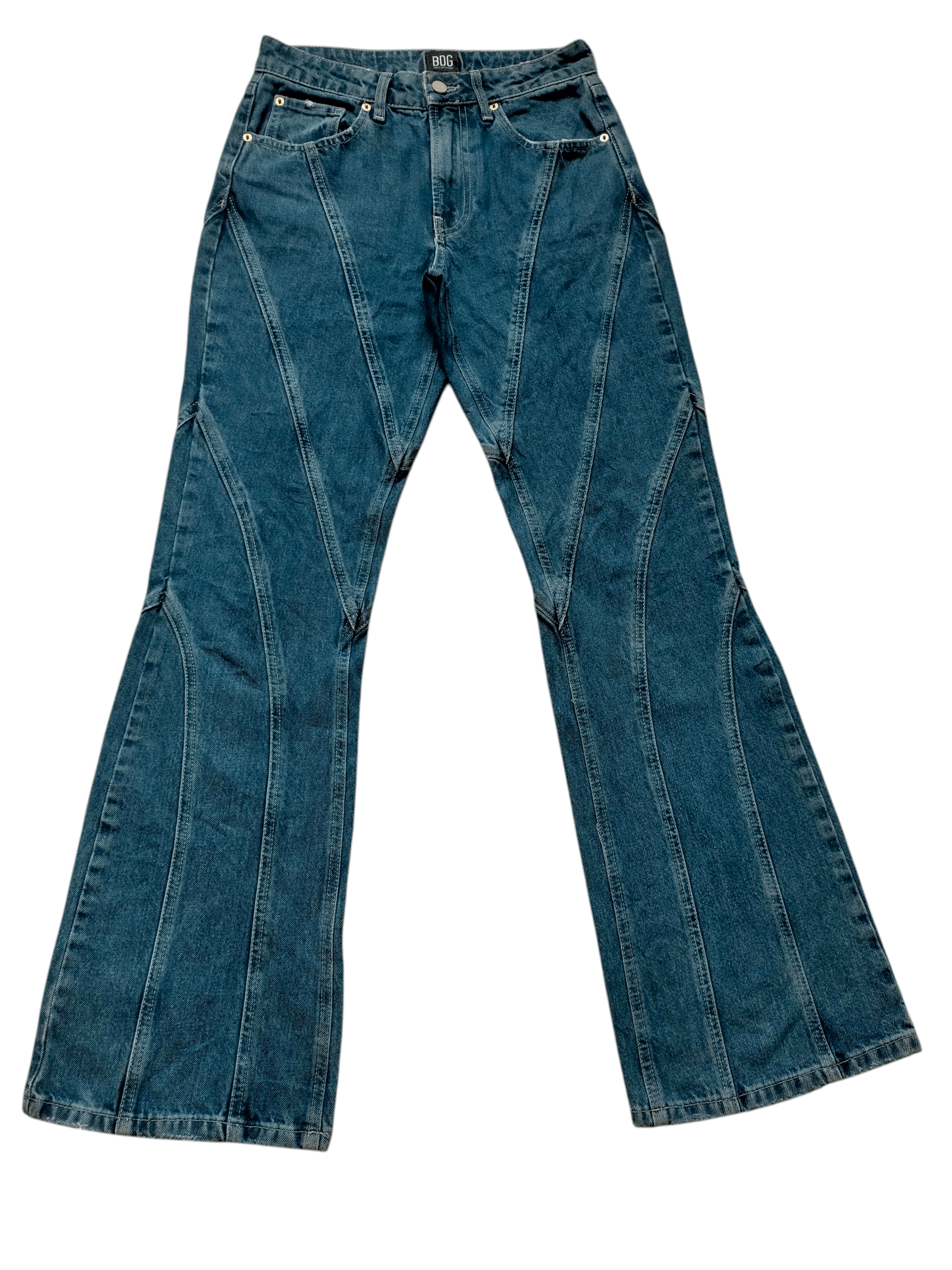 If Six Was Nine Flare Jeans BDG Blue Boot cut Denim Size US 29 - 1 Thumbnail