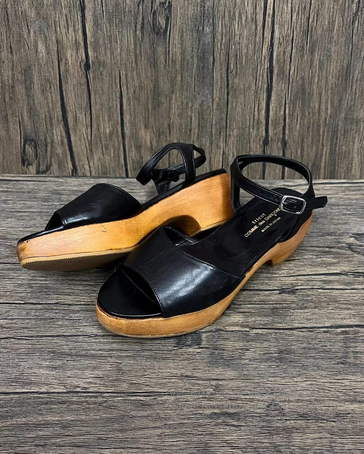 Tricot Comme des Garcons comme des garcons 90s tricot sandals. Size US 6 / IT 36 - 1 Thumbnail