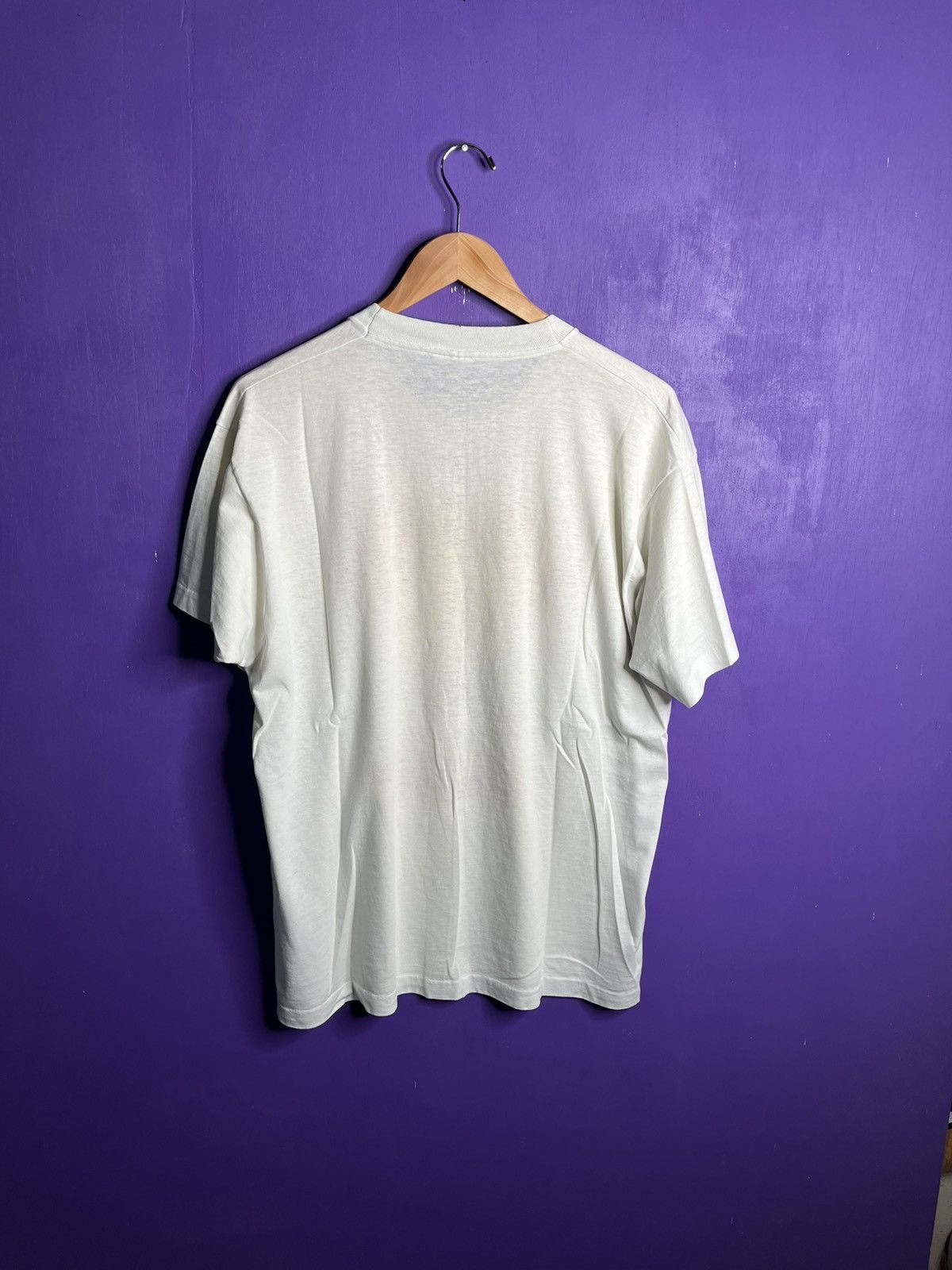 NBA × Salem Sportswear × Vintage Vintage 80s Salem sportswear Michael Jordan bighead t-shirt Size US XL / EU 56 / 4 - 2 Thumbnail
