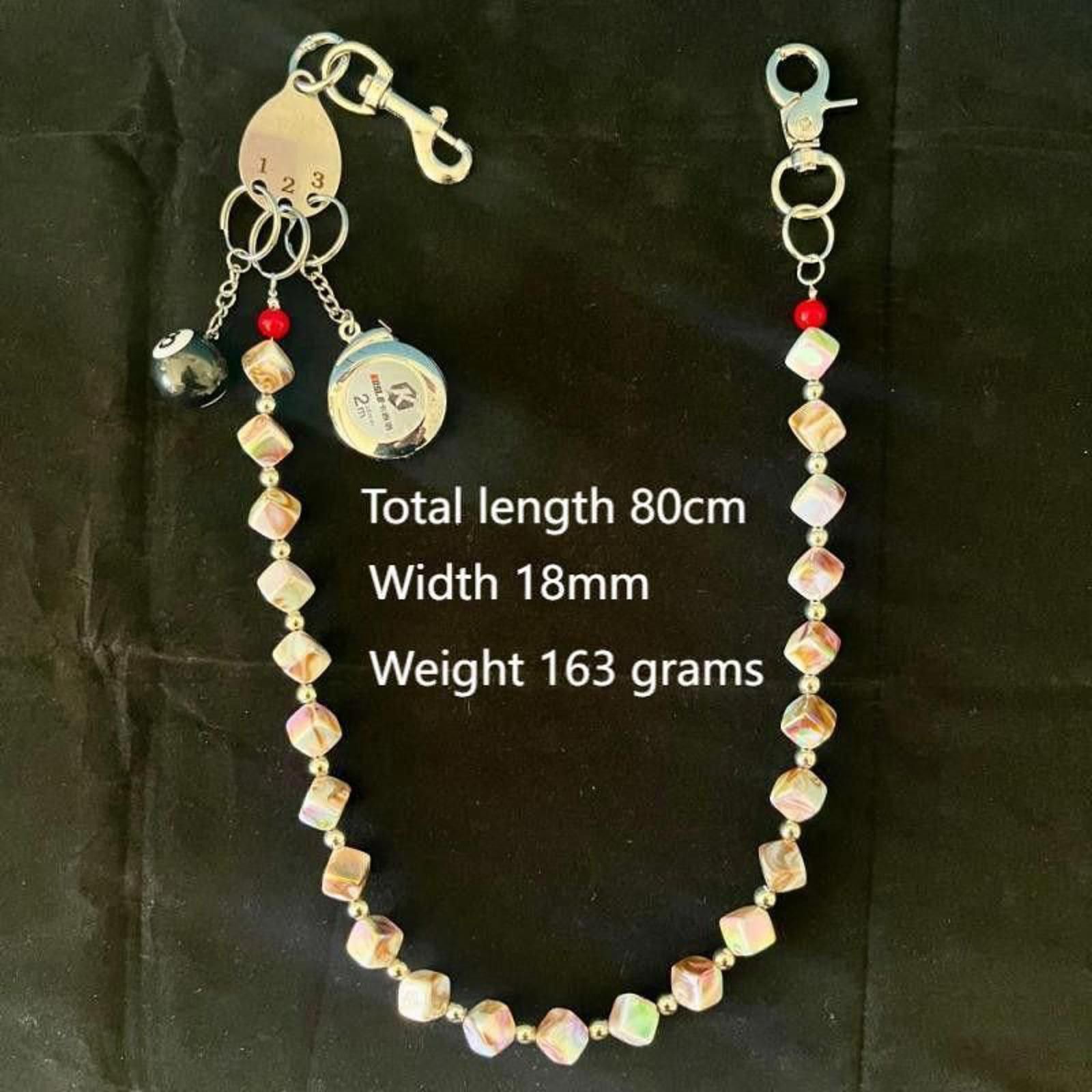 Other Colorful Charm Chain Wallet Size ONE SIZE - 5 Thumbnail