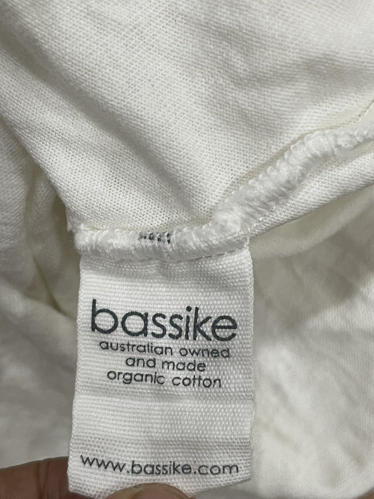 Bassike Bassike Organic Cotton Asymmetric Blouse Size S / US 4 / IT 40 - 4 Thumbnail