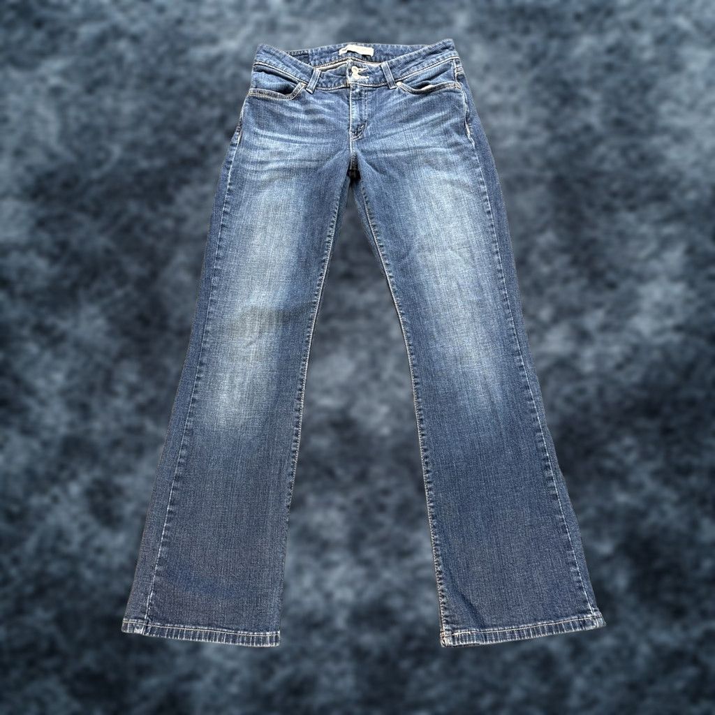 Levi's Levi's 529 Jeans Women Bootcut Denim Cotton Elastane 30x30 Mid Rise Blue Classics Pockets Stretch Size 30" / US 8 / IT 44 - 1 Thumbnail