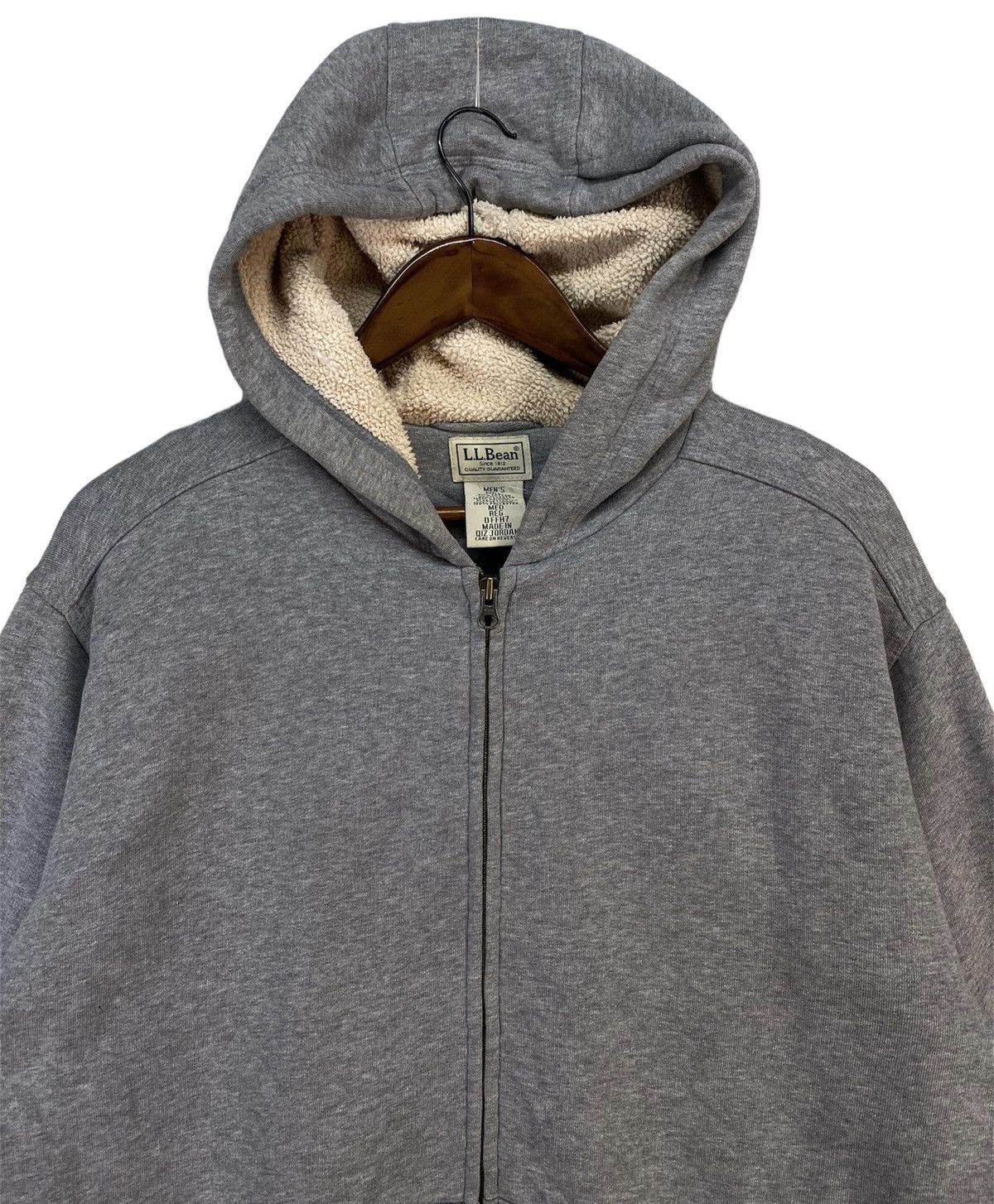 L.L. Bean Vtg L.L.Bean Fur Lining Hoodie Jacket Size US M / EU 48-50 / 2 - 2 Thumbnail