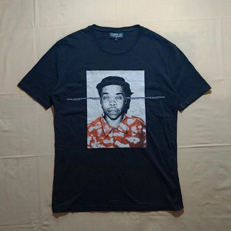 Comme Des Fuck Down *RARE* COMME des FUCKDOWN Black Graphic Tee Mens Medium M Size US M / EU 48-50 / 2 - 4 Thumbnail