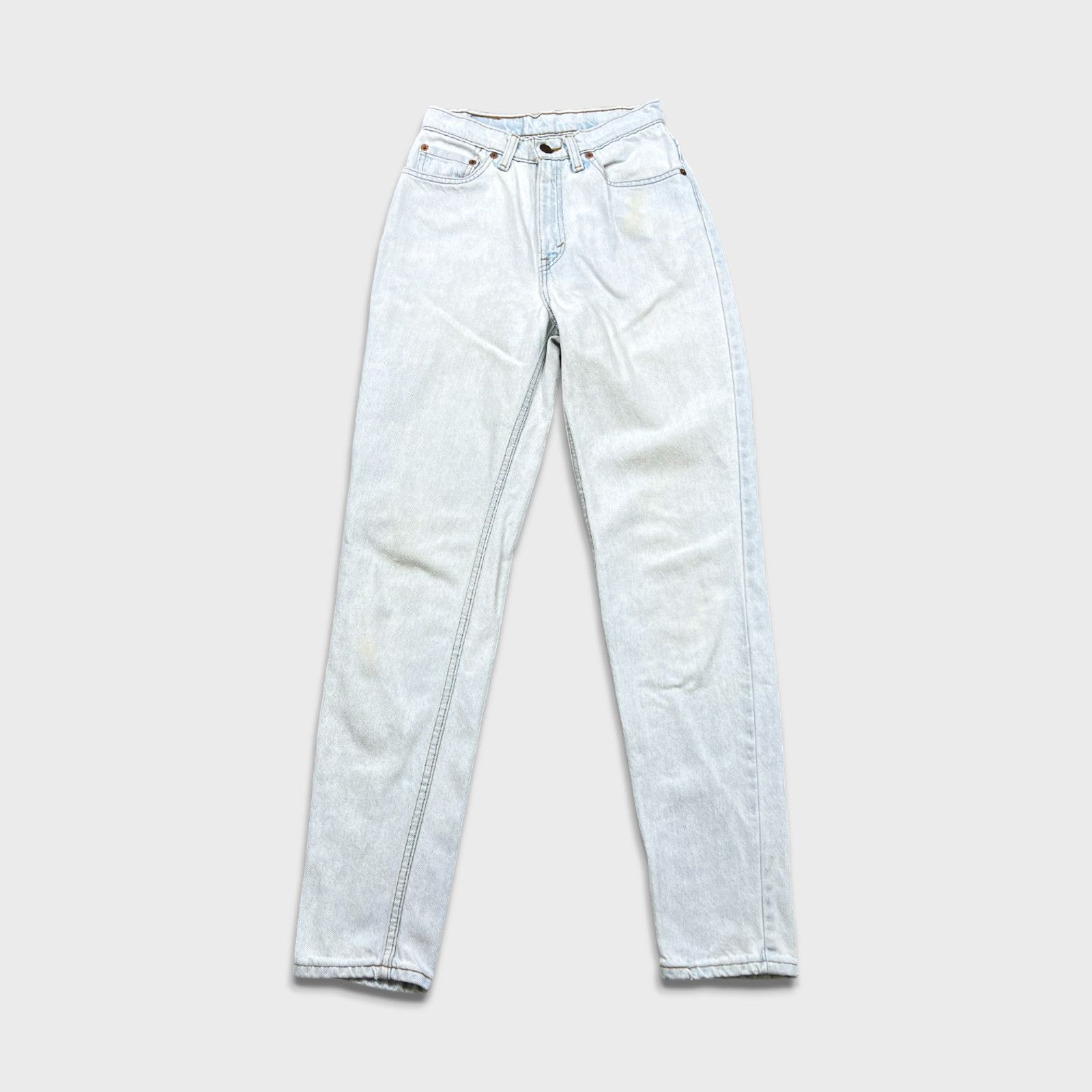 Levi's × Vintage Vintage Levi's 512 Jeans 24x30 Slim Fit Taper Denim 90s Pant Size 24" / US 00 / IT 34 - 1 Thumbnail