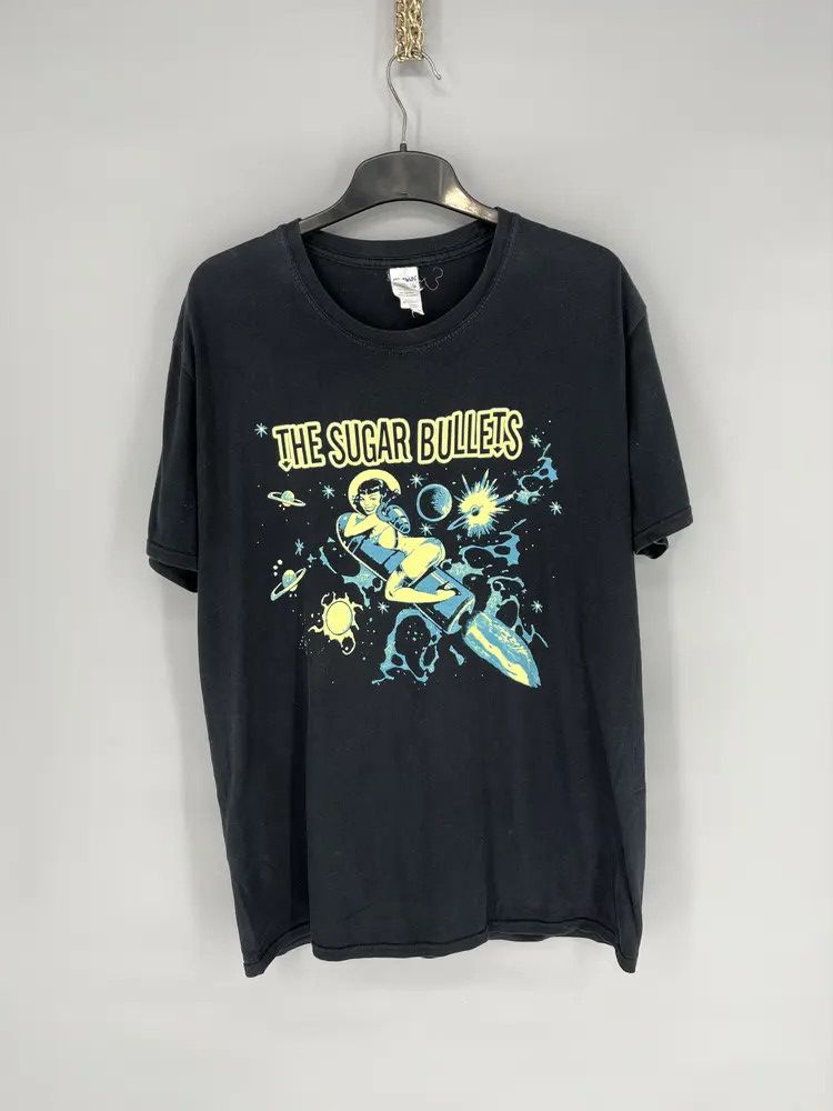 Vintage Vintage Y2k The Stranglers " sugar bullets " sexy girl tee Size US L / EU 52-54 / 3 - 1 Thumbnail