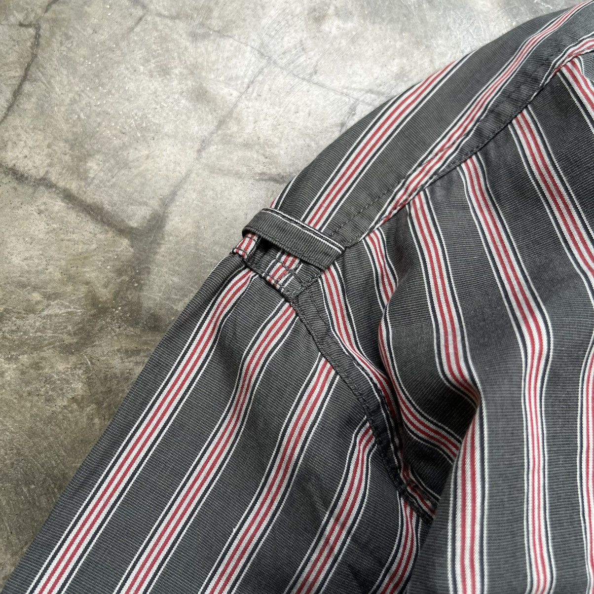 Nigel Cabourn Nigel Carboun Vertical Stripe Longsleeve Button up Shirt Size US XL / EU 56 / 4 - 6 Thumbnail