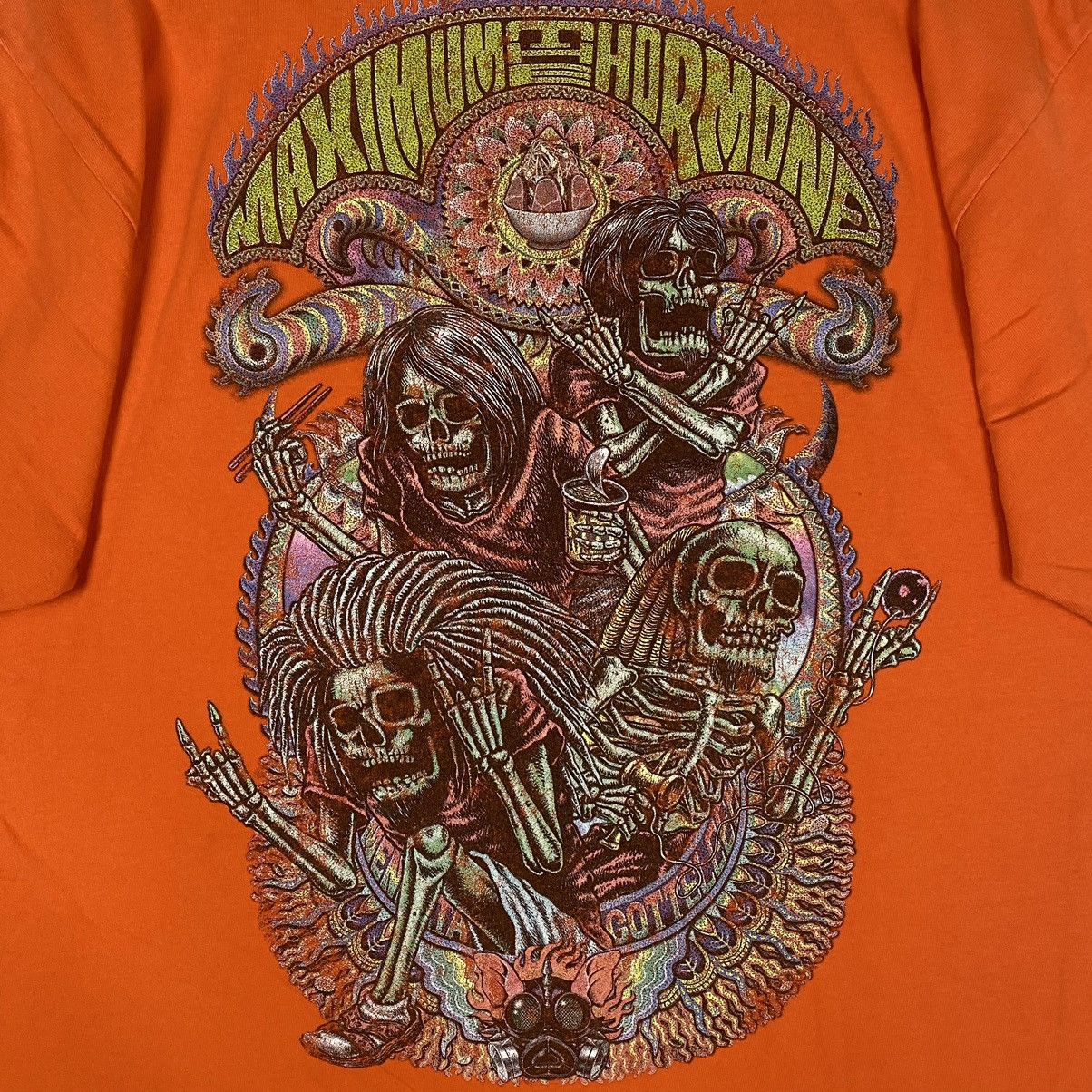 Band Tees × Vintage VINTAGE MAXIMUM THE HORMONE JAPANESE HARDCORE BAND TEE Size US XL / EU 56 / 4 - 3 Thumbnail