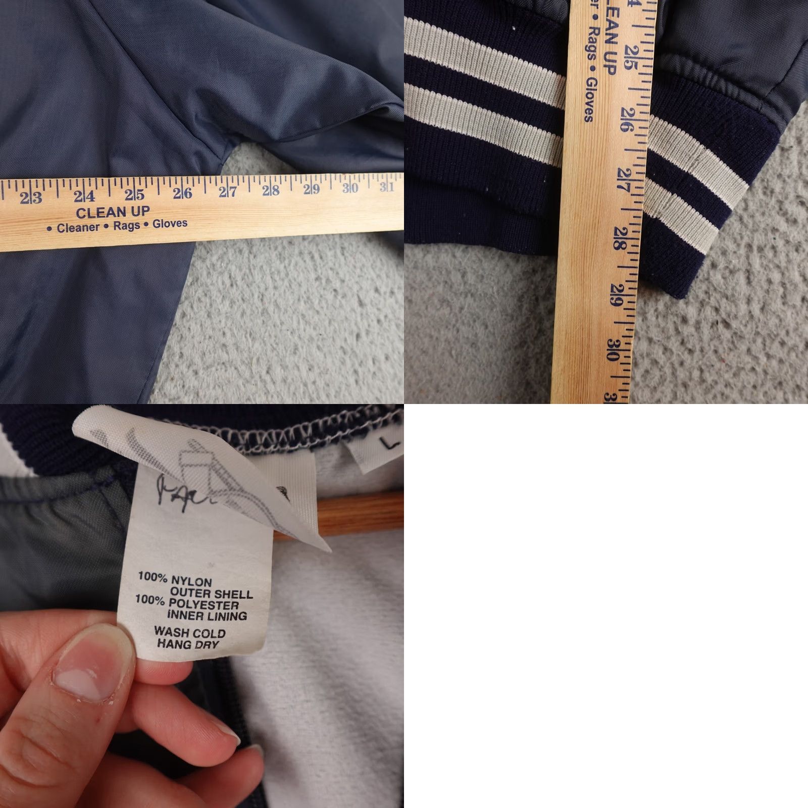 Vintage VINTAGE Honigs Blue Satin Bomber Jacket Mens L 1/2 Zip NYLON Satin 90s Bomber Jacket Mens Blue Satin 90s Size US L / EU 52-54 / 3 - 9 Thumbnail