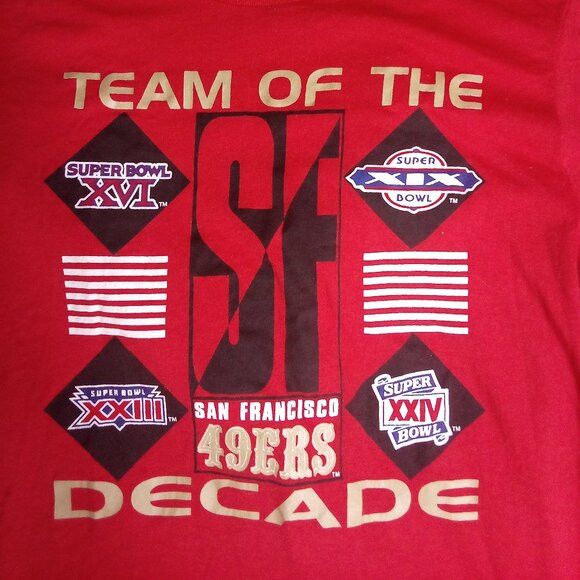 Other Vintage 80s San Francisco 49ers Team Of The Decade T-Shirt Size US S / EU 44-46 / 1 - 1 Thumbnail