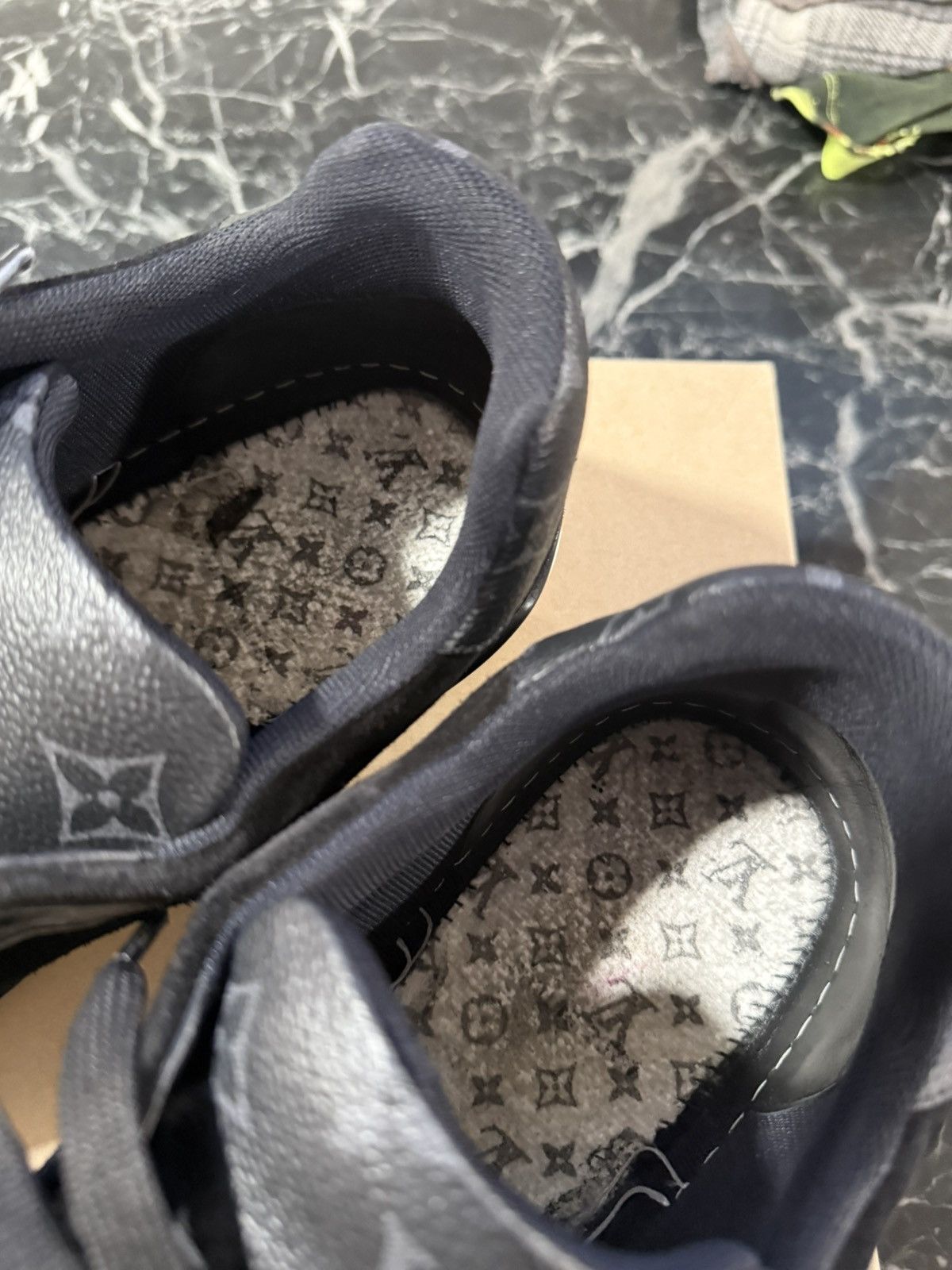 Louis Vuitton Louis Vuitton LV Trainer Eclipse Black Monogram Size 10 LV Size US 11.5 / EU 44-45 - 18 Thumbnail