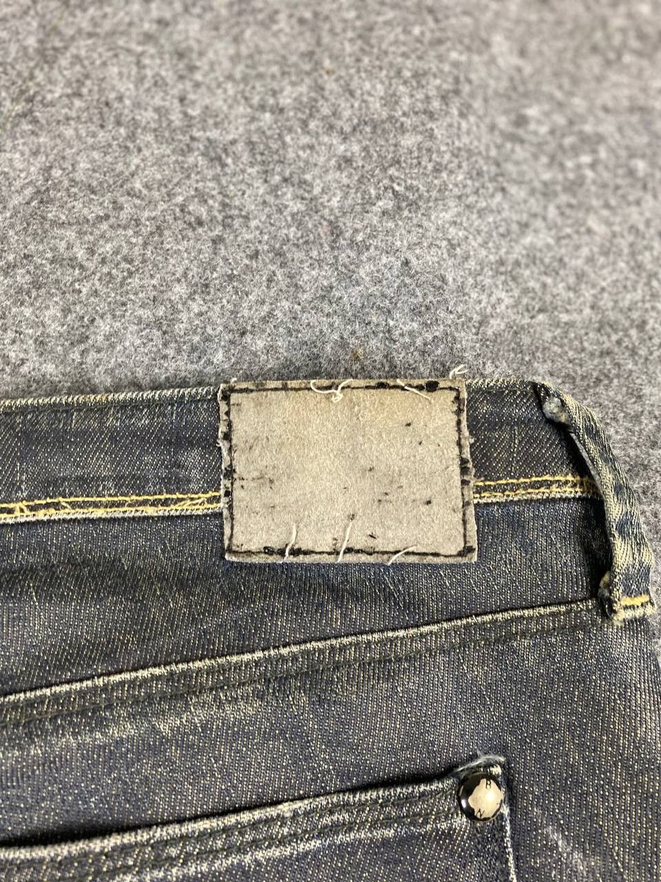 Japanese Brand back number black label tokyo girls collection distressed Size 32" / US 10 / IT 46 - 5 Thumbnail