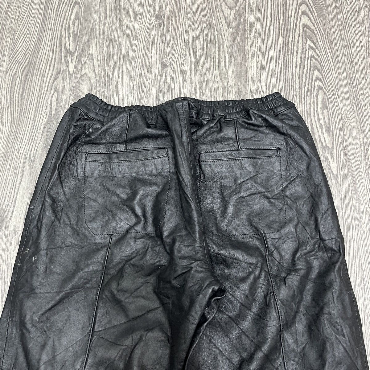 Beams Plus International Galley Beams Emiliano Rinaldi Leather Pant 🟥 Size US 26 / EU 42 - 8 Thumbnail