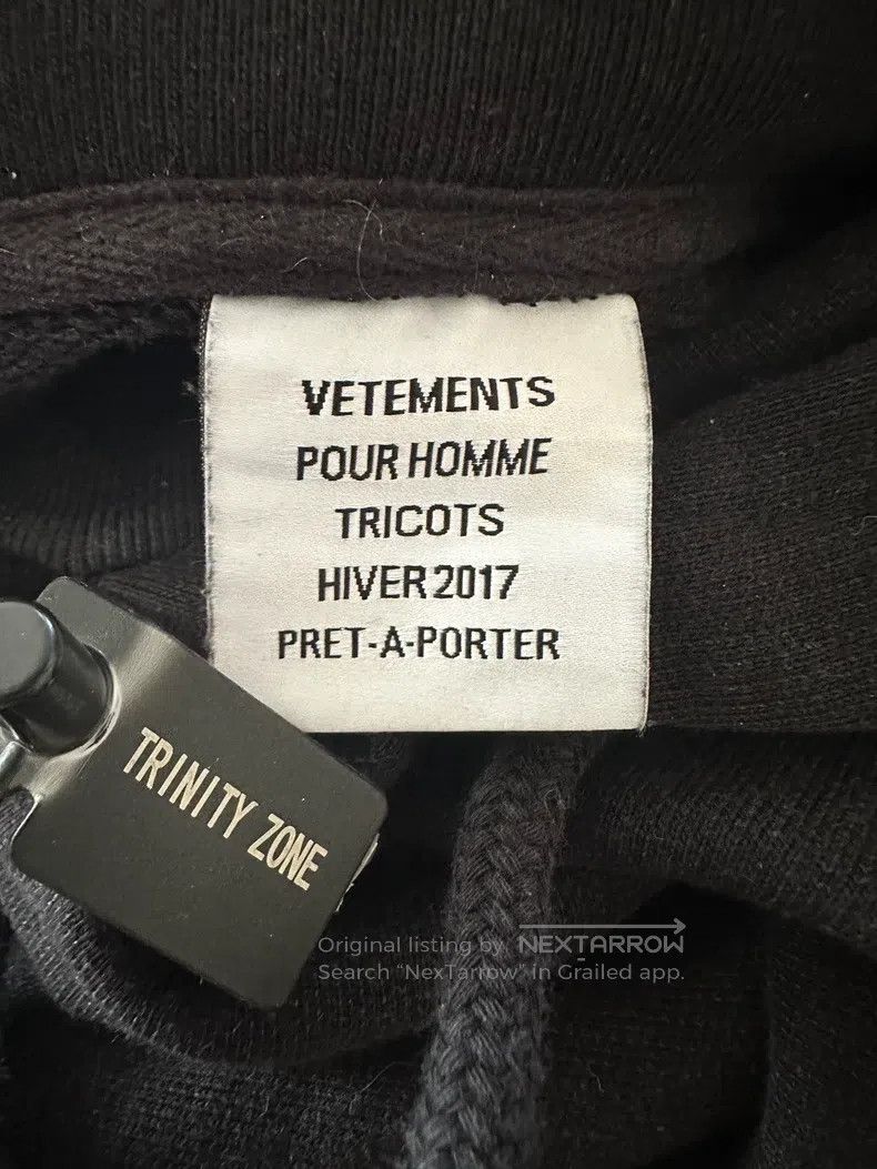 Vetements Vetements Fake Two-Piece Target Hoodie Size US XS / EU 42 / 0 - 4 Thumbnail