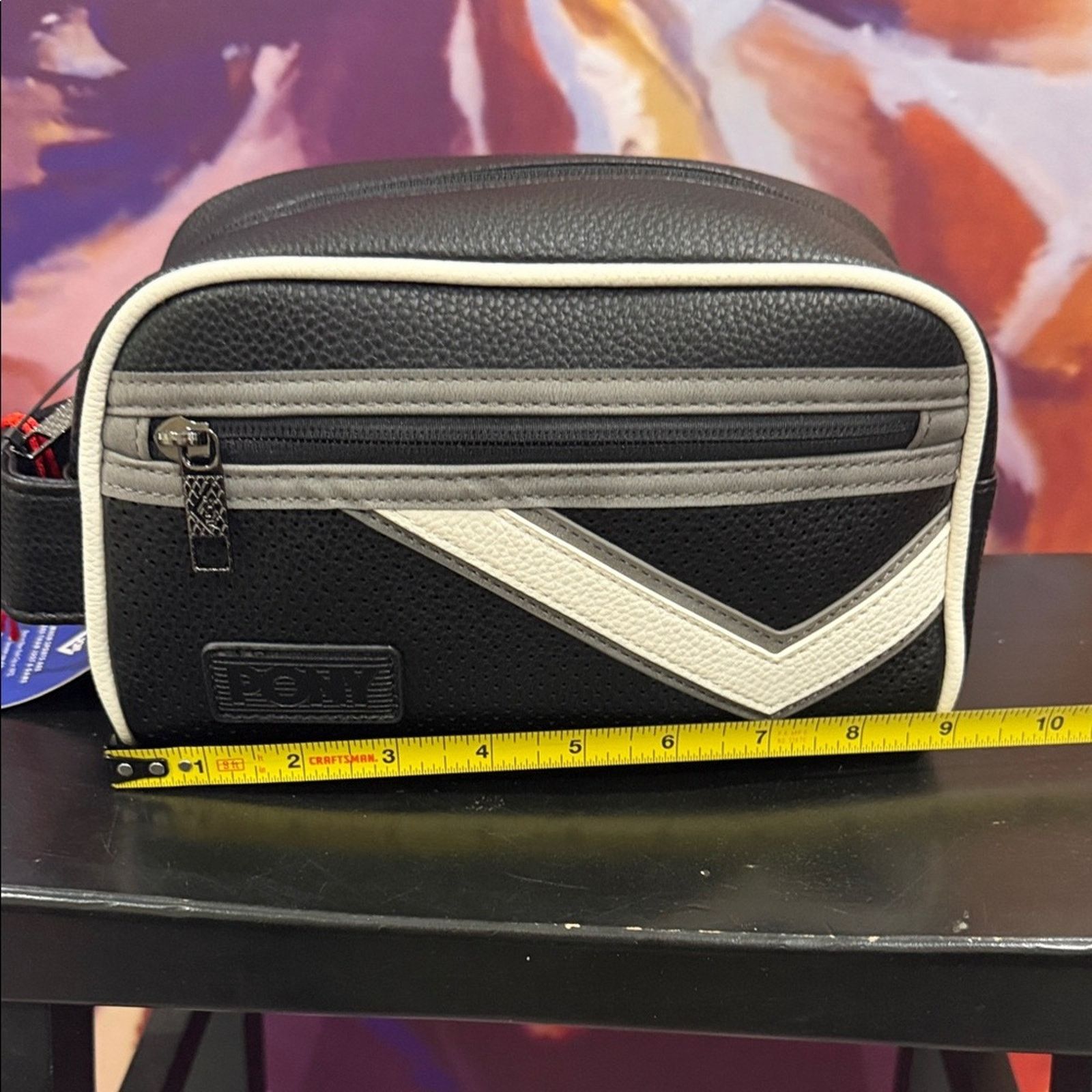 PONY PONY Black and White Travel Toiletry Bag - NWT Size ONE SIZE - 4 Thumbnail