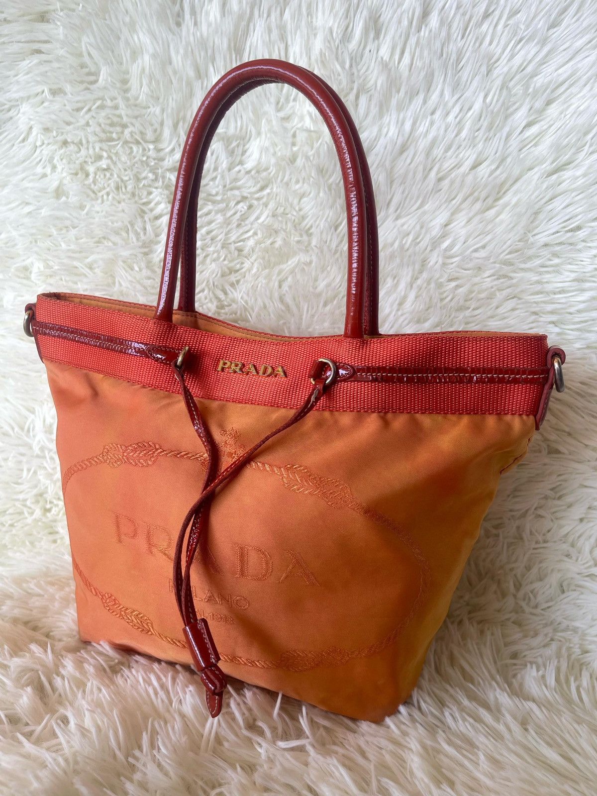 Prada × Vintage Prada Nylon Tote Bag Size ONE SIZE - 2 Thumbnail