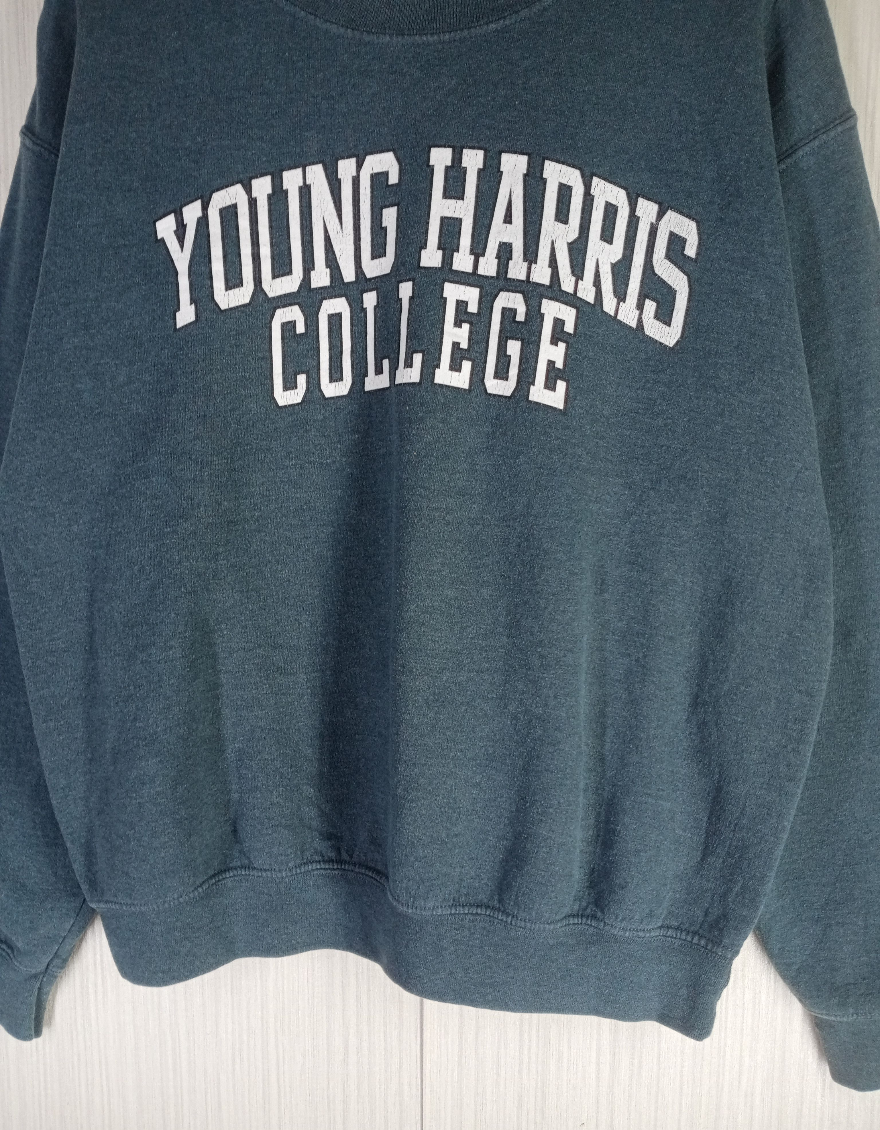 Other Rare Vintage 90s Young Harris College Crewneck Sweatshirt Size US M / EU 48-50 / 2 - 2 Thumbnail