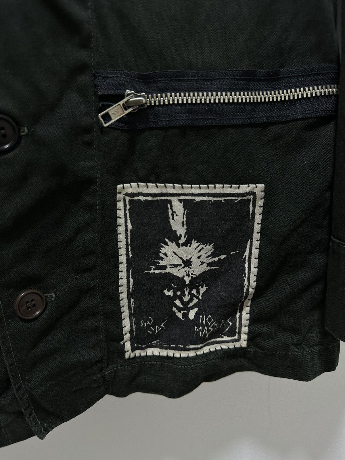 Vintage Vintage 60 Neirynck Holvoet Military Jacket Custom Punk Rock Size US S / EU 44-46 / 1 - 5 Thumbnail