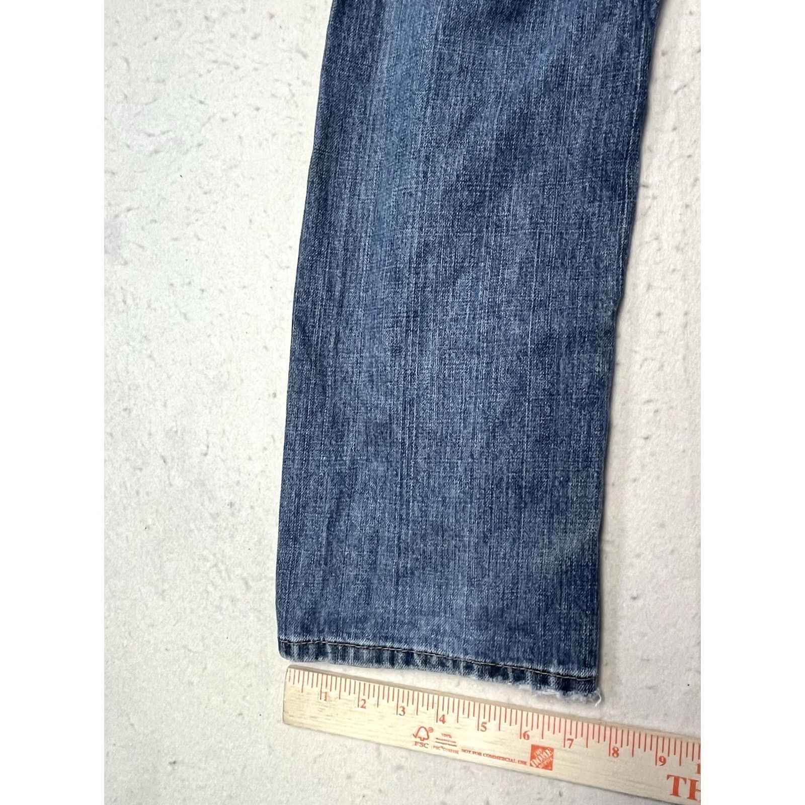 Levi's VINTAGE Levi's 559 Jeans Mens 32 X 30 Washout Relaxed Denim Pants Blue Cotton Denim Straight 30in Inseam Mens Size US 32 / EU 48 - 6 Thumbnail