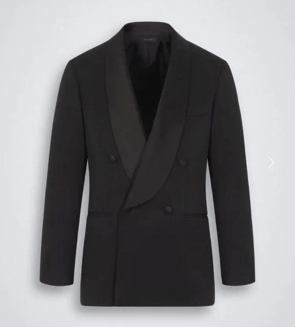 Brioni Black Wool Virgilio Size 50L - 1 Thumbnail
