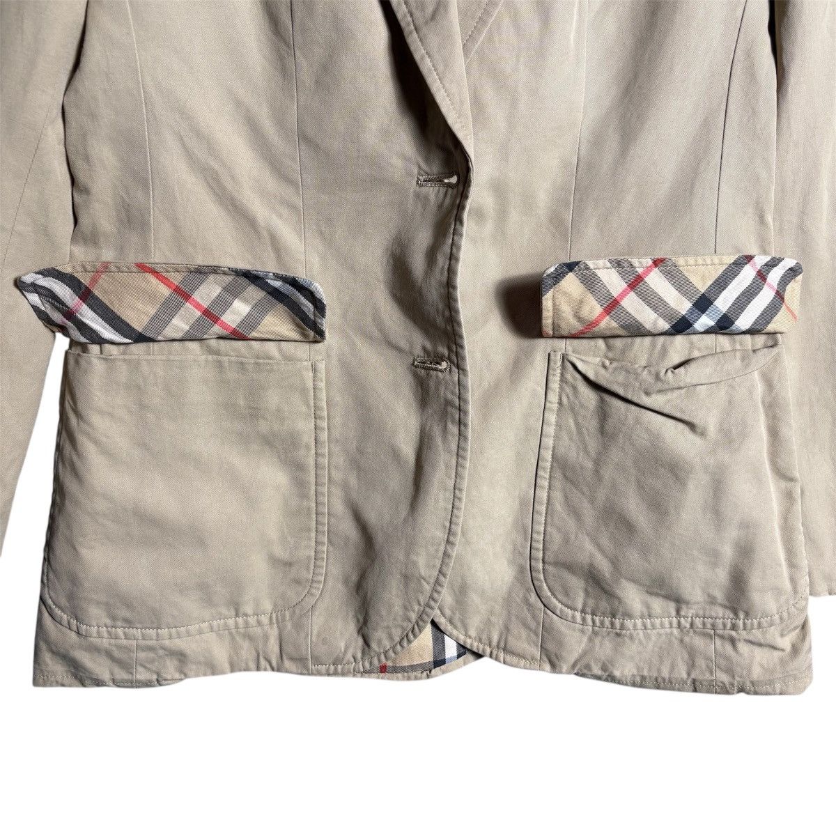 Burberry Burberry Nova Check Blazer Jacket Size S / US 4 / IT 40 - 7 Thumbnail