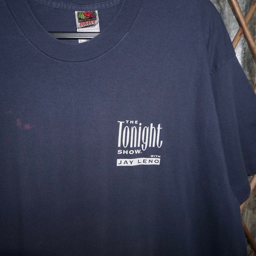 Vintage XXL - Vintage Y2K the Tonight Show with Jay Leno 90s t-shirt Size US XXL / EU 58 / 5 - 2 Thumbnail