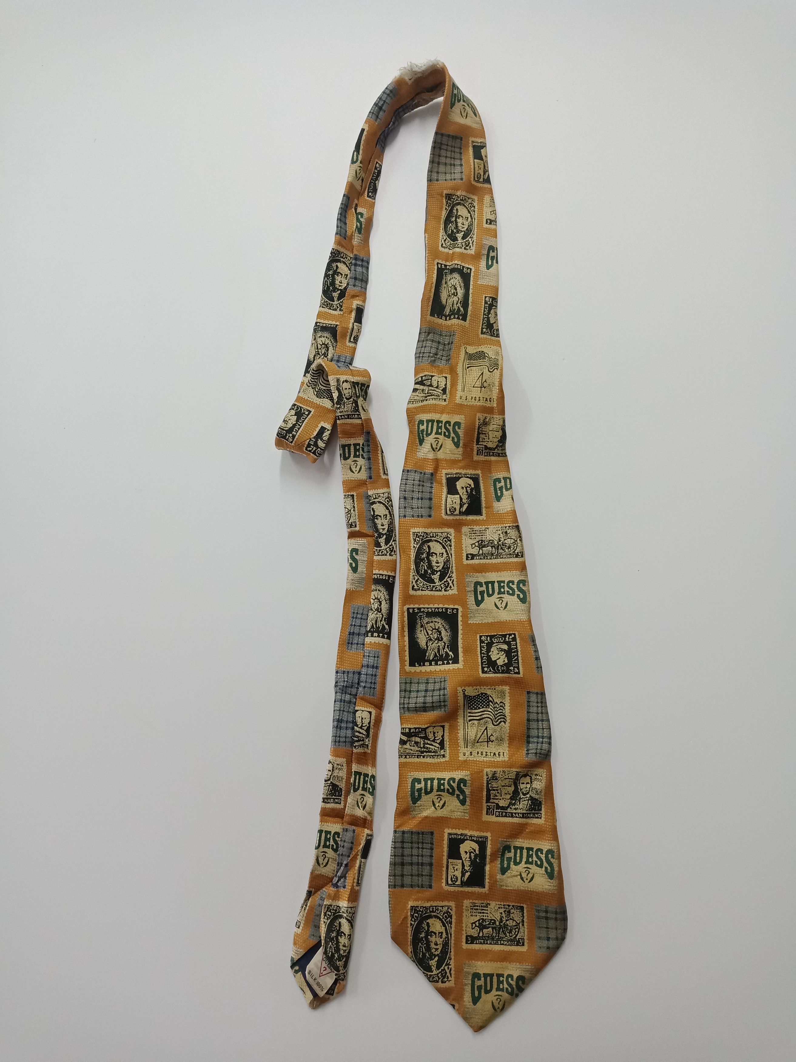 Guess Guess Silk Abraham Lincoln AOP #C Size ONE SIZE - 1 Thumbnail