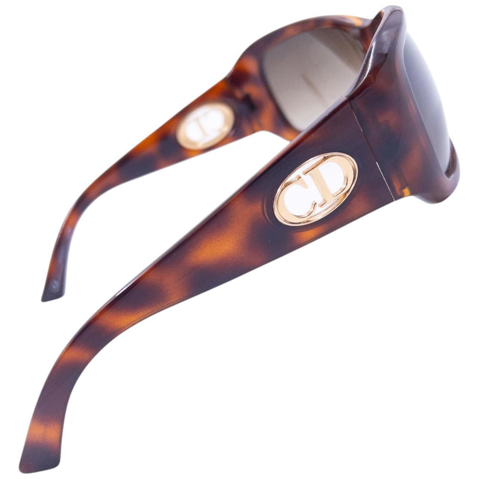 Dior Vintage Dior Tortoise Shell Sunglasses Size ONE SIZE - 3 Thumbnail