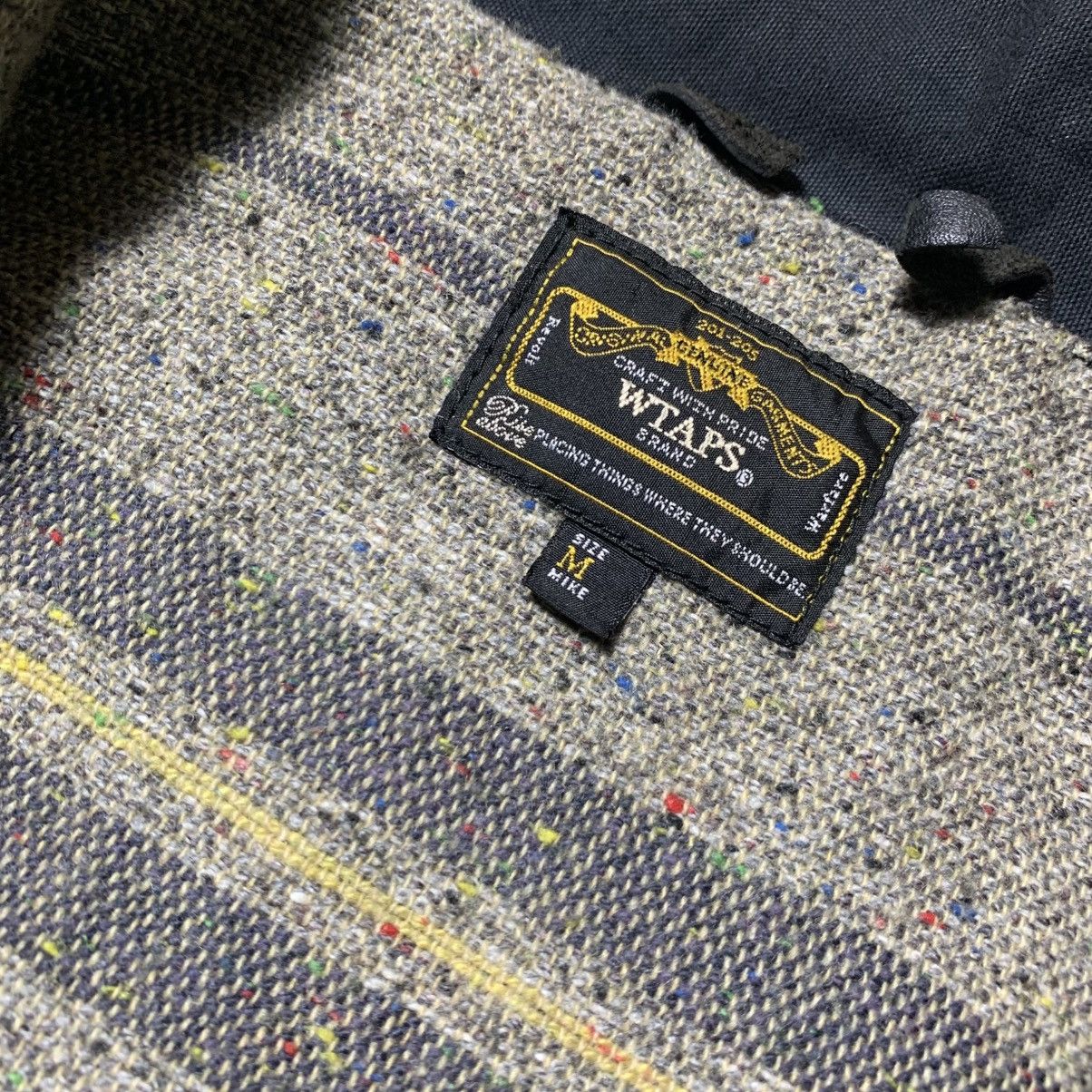Wtaps Wtaps Blanket Canvas Jacket in Wool Black Japanese Brand Size US M / EU 48-50 / 2 - 6 Thumbnail