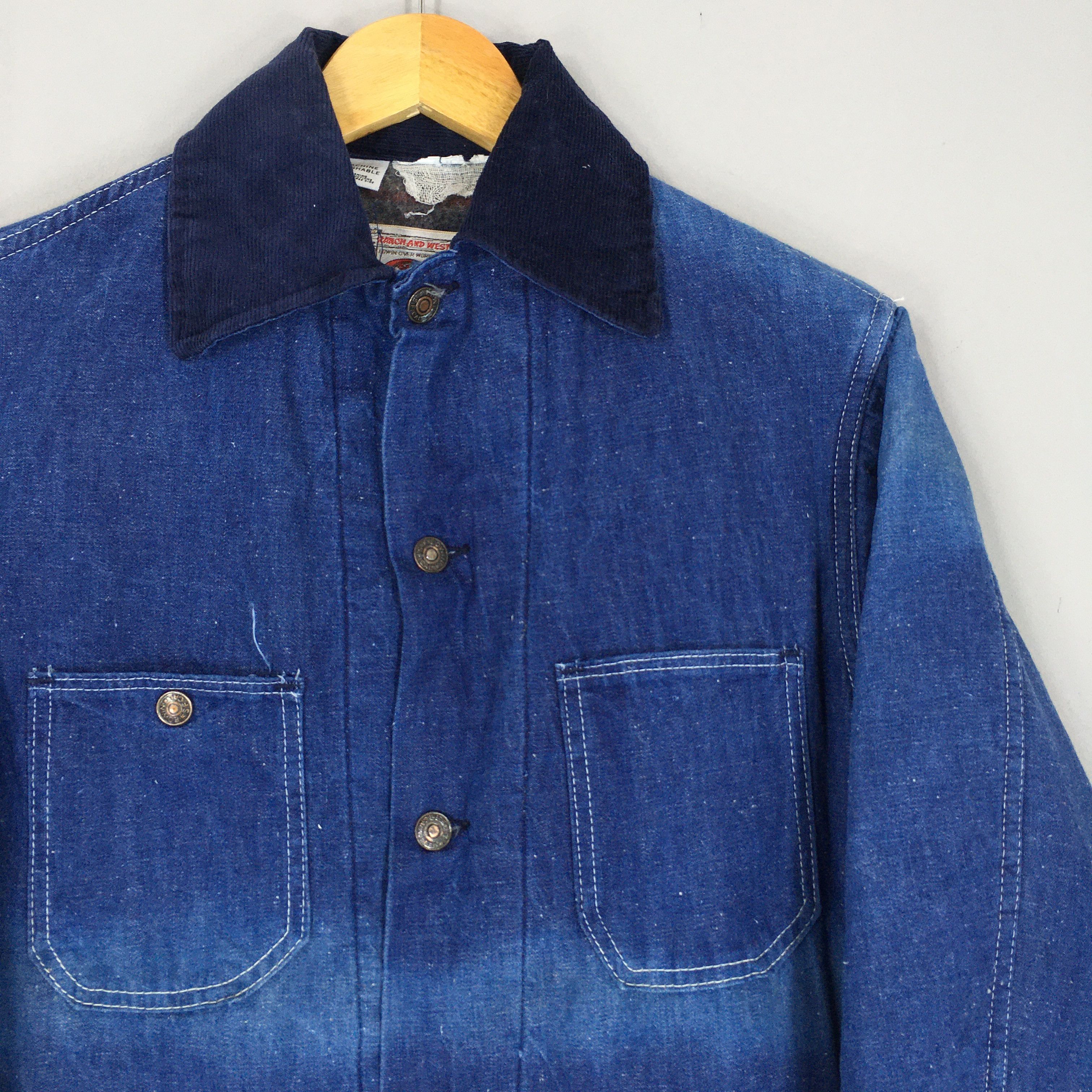 Japanese Brand × Vintage Vintage 80s Edwin Ranch And Western Workers Jacket Small Size US S / EU 44-46 / 1 - 2 Thumbnail