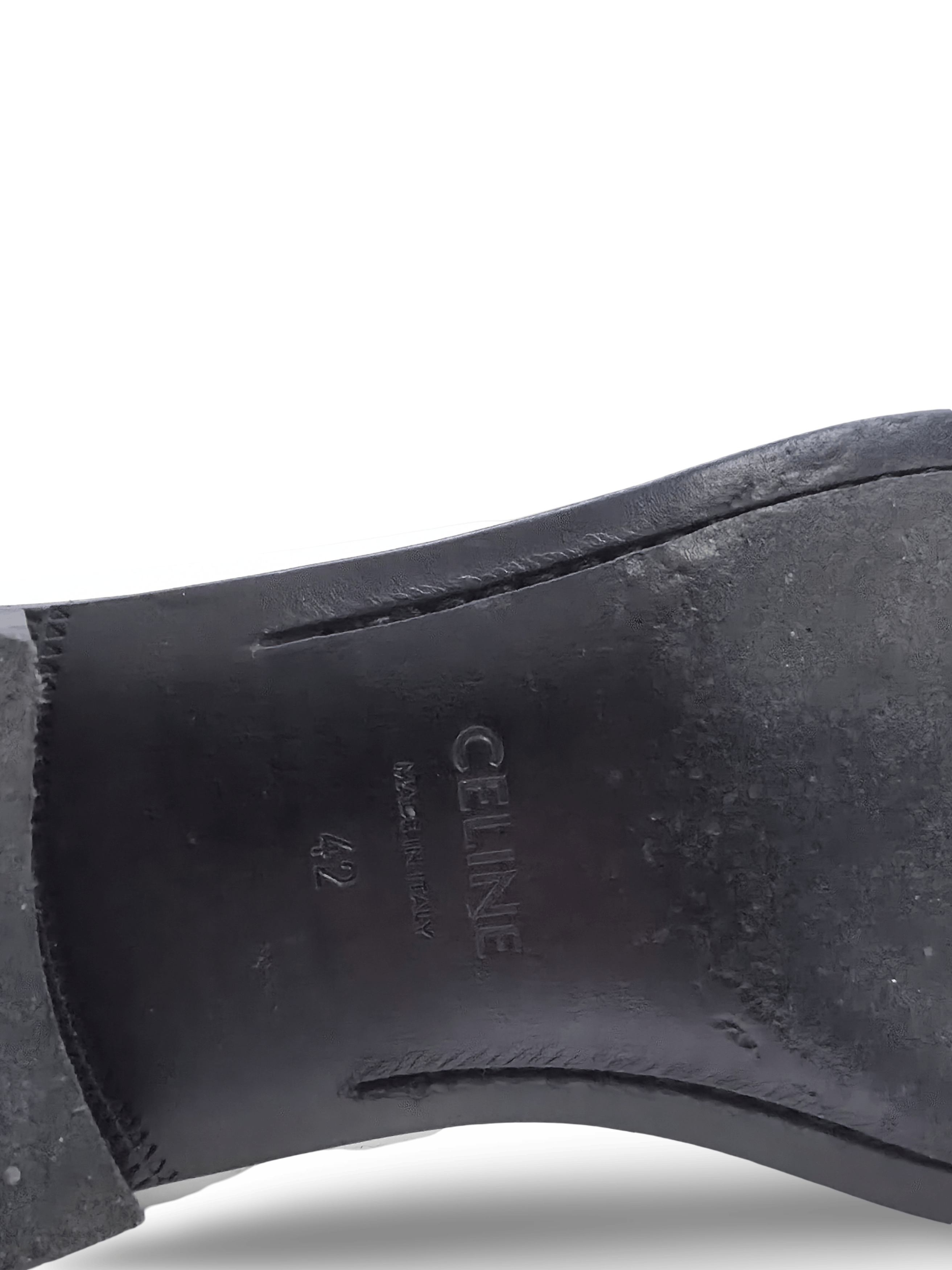 Celine Celine x Hedi Slimane SS19 White Leather Jacno Ankle Boots Size US 9 / EU 42 - 8 Thumbnail