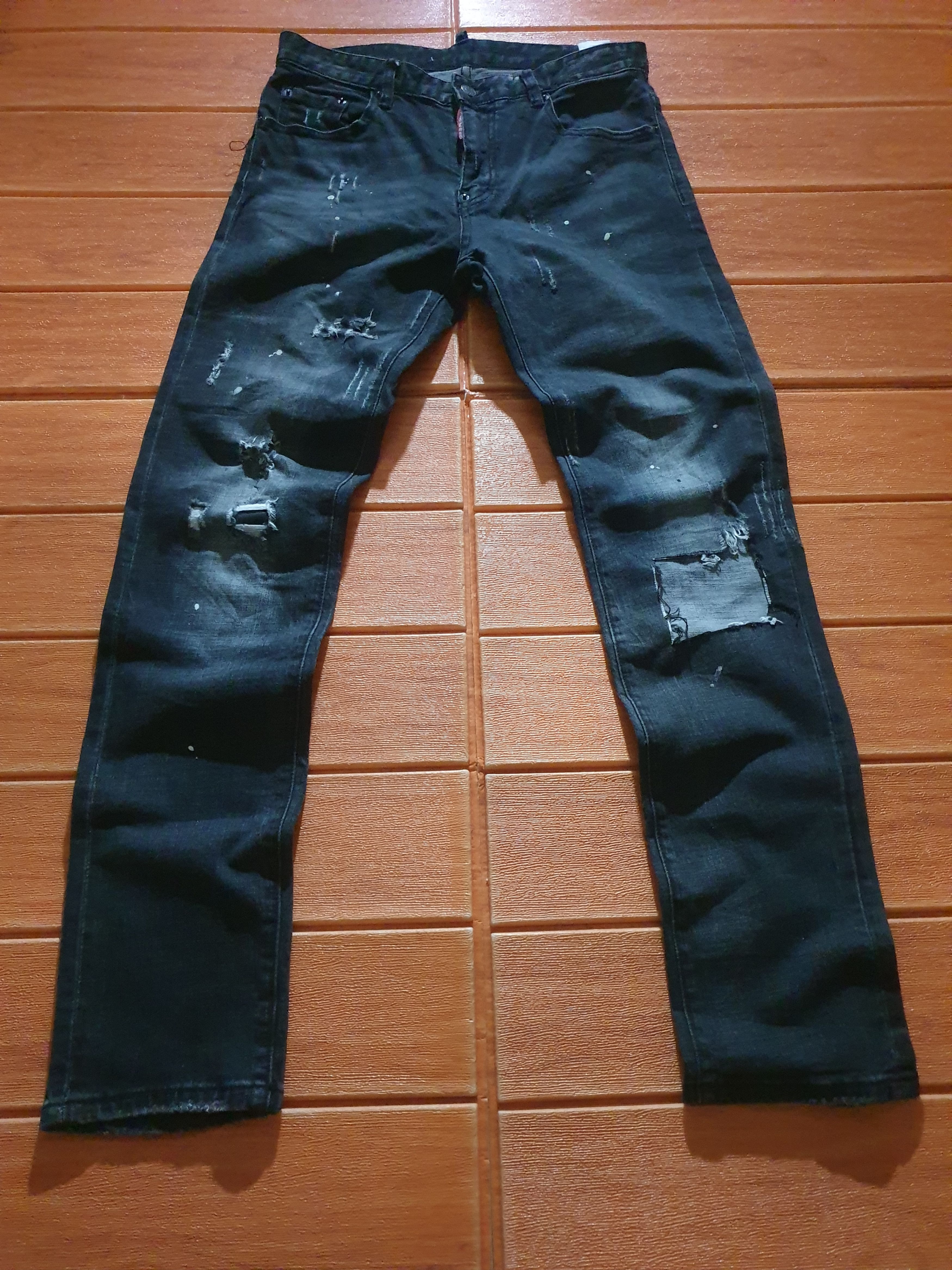 Dsquared2 💥Dsquared2 distressed denim jeans Size US 31 - 5 Thumbnail