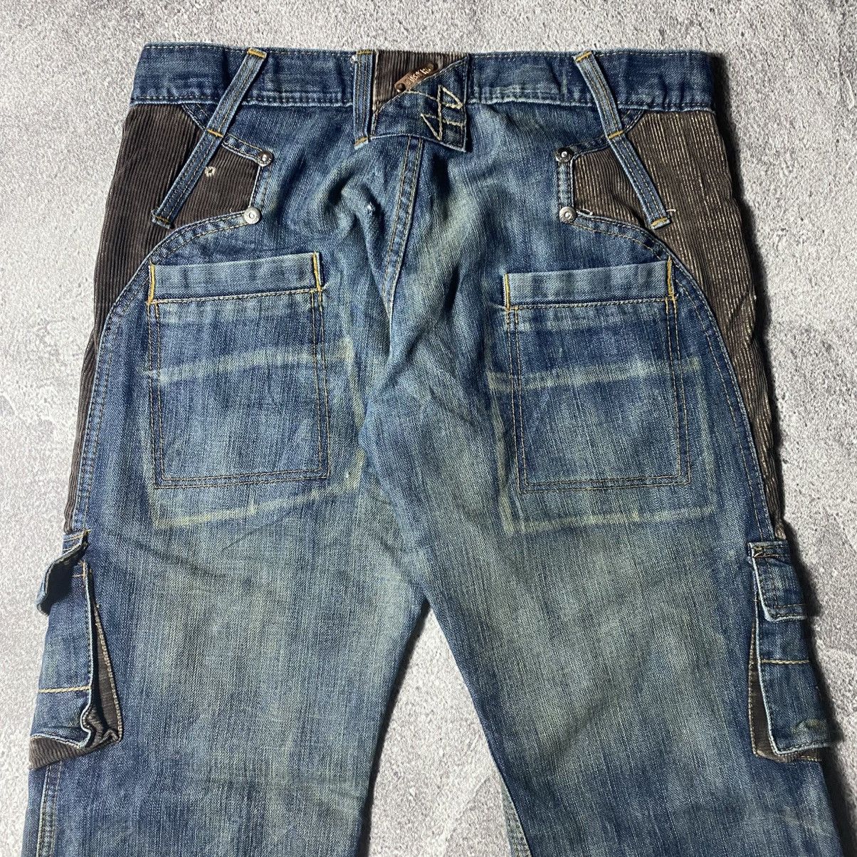 Japanese Brand Vintage Jeans De Art Japan Rusty rare Design Size US 33 - 9 Thumbnail