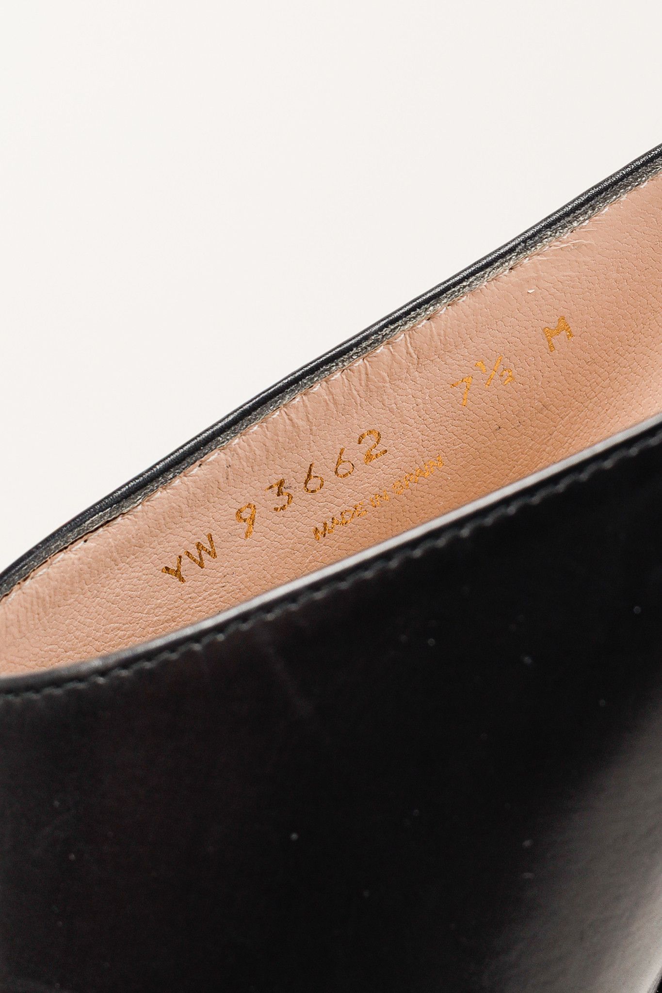 Stuart Weitzman Stuart Weitzman Mira Nero Leather Pointed-Toe Mules Size US 7.5 / IT 37.5 - 9 Thumbnail